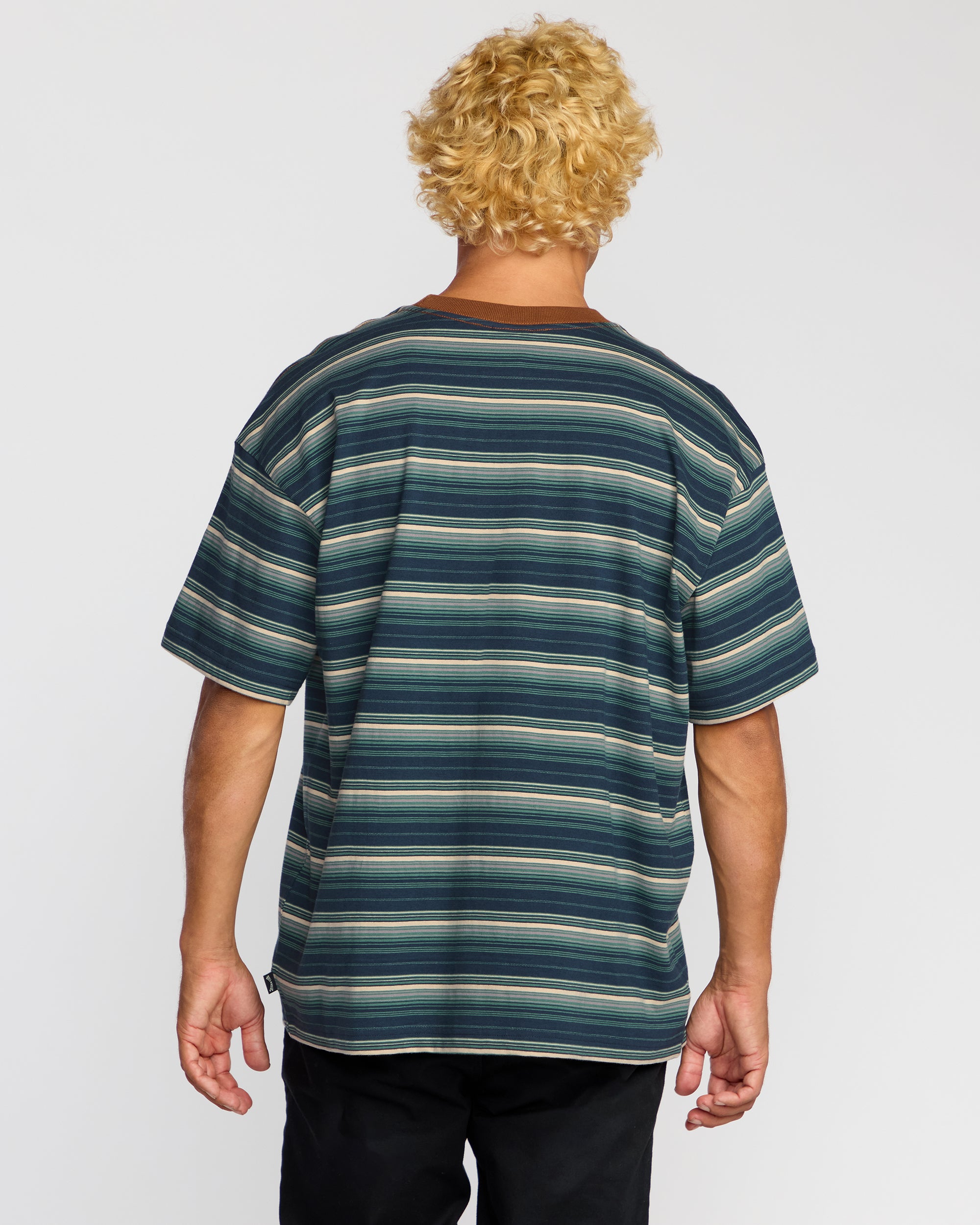 Baxter Short Sleeve T-Shirt - Midnight Blue - Image 6