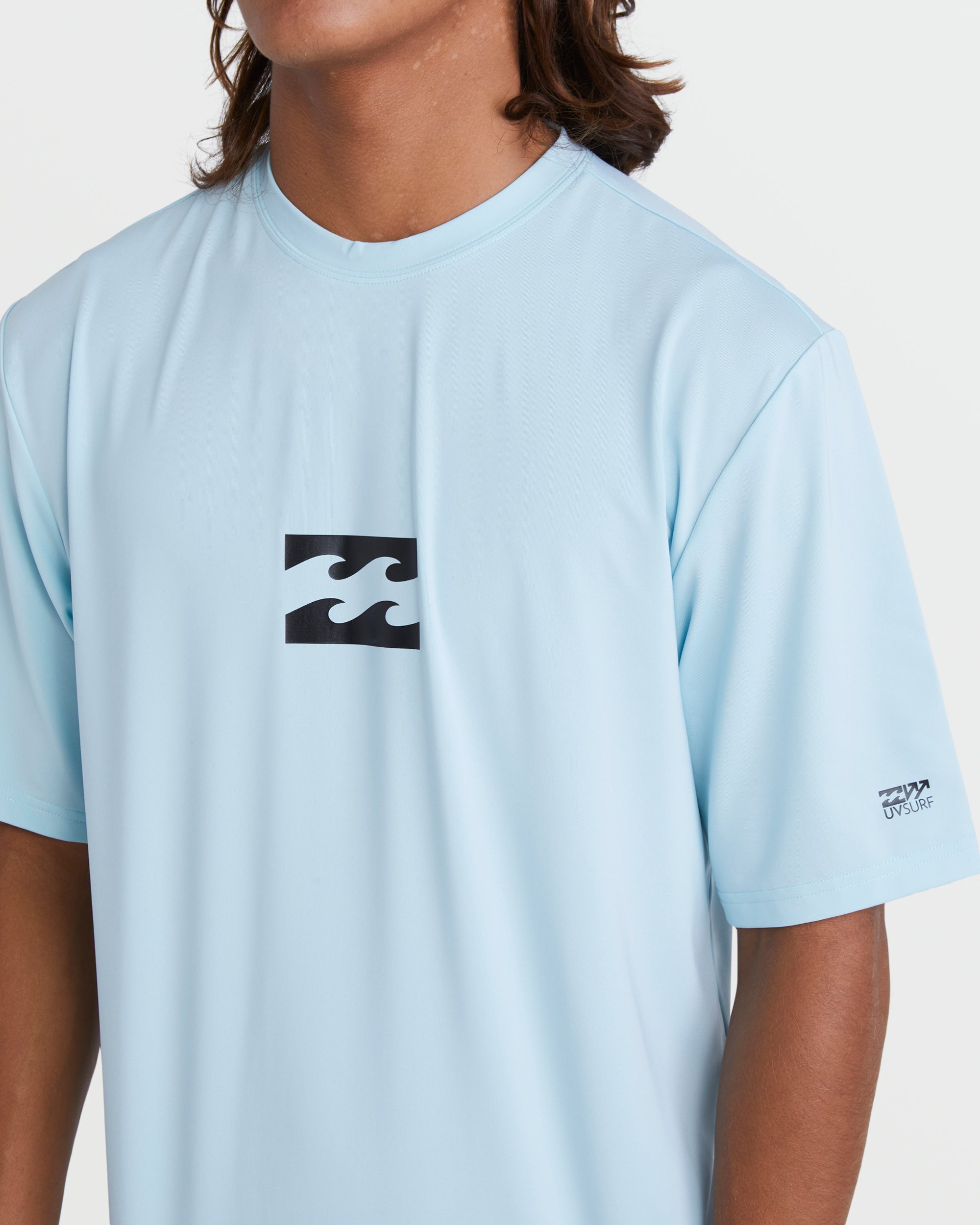 All Day Wave Short Sleeve Rashguard - Coastal Blue - Image 5