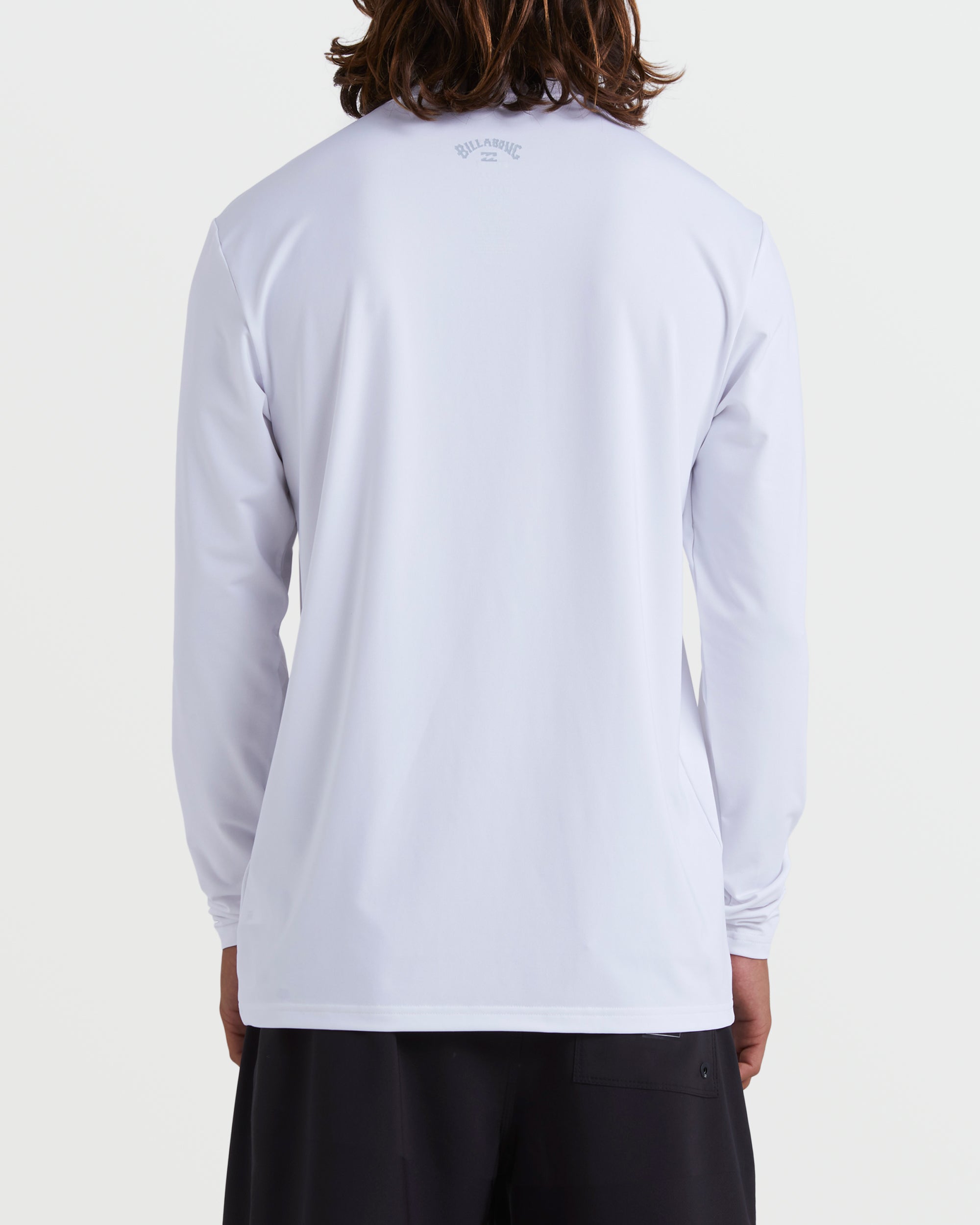 All Day Wave Loose Fit Long Sleeve Surf Tee - White - Image 2