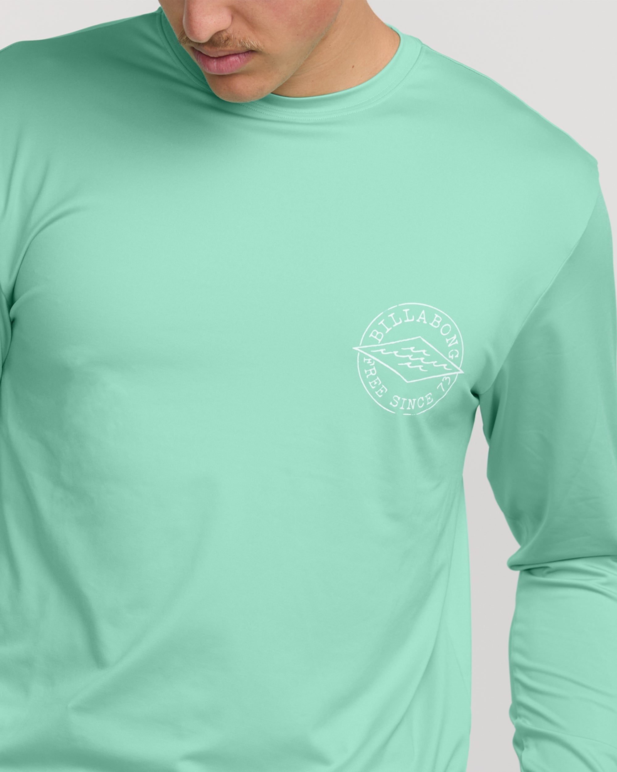 Big Dave Loose Fit Long Sleeve Surf Tee - Bermuda - Image 4