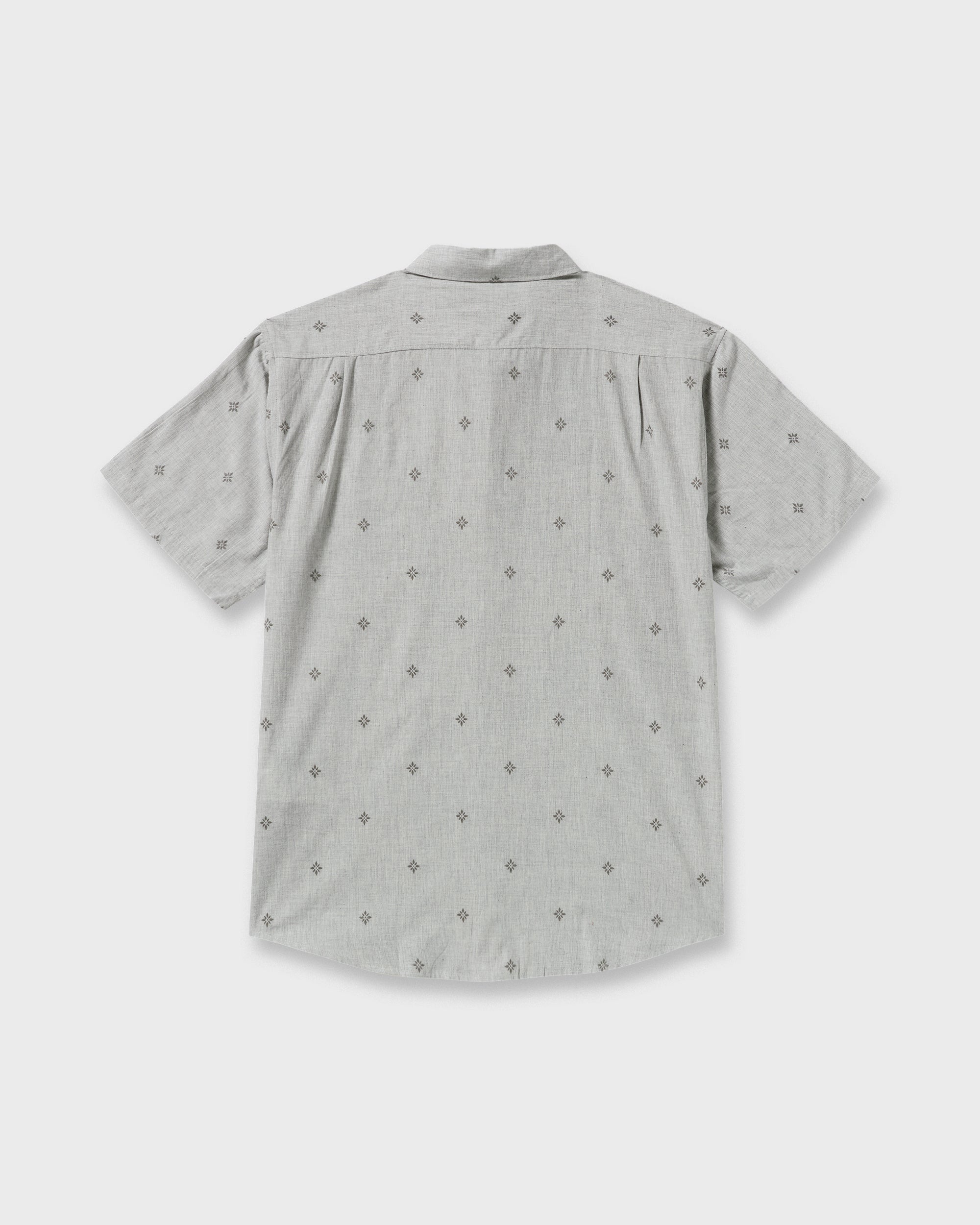 All Day Jacquard Short Sleeve Shirt - Silver - Image 7
