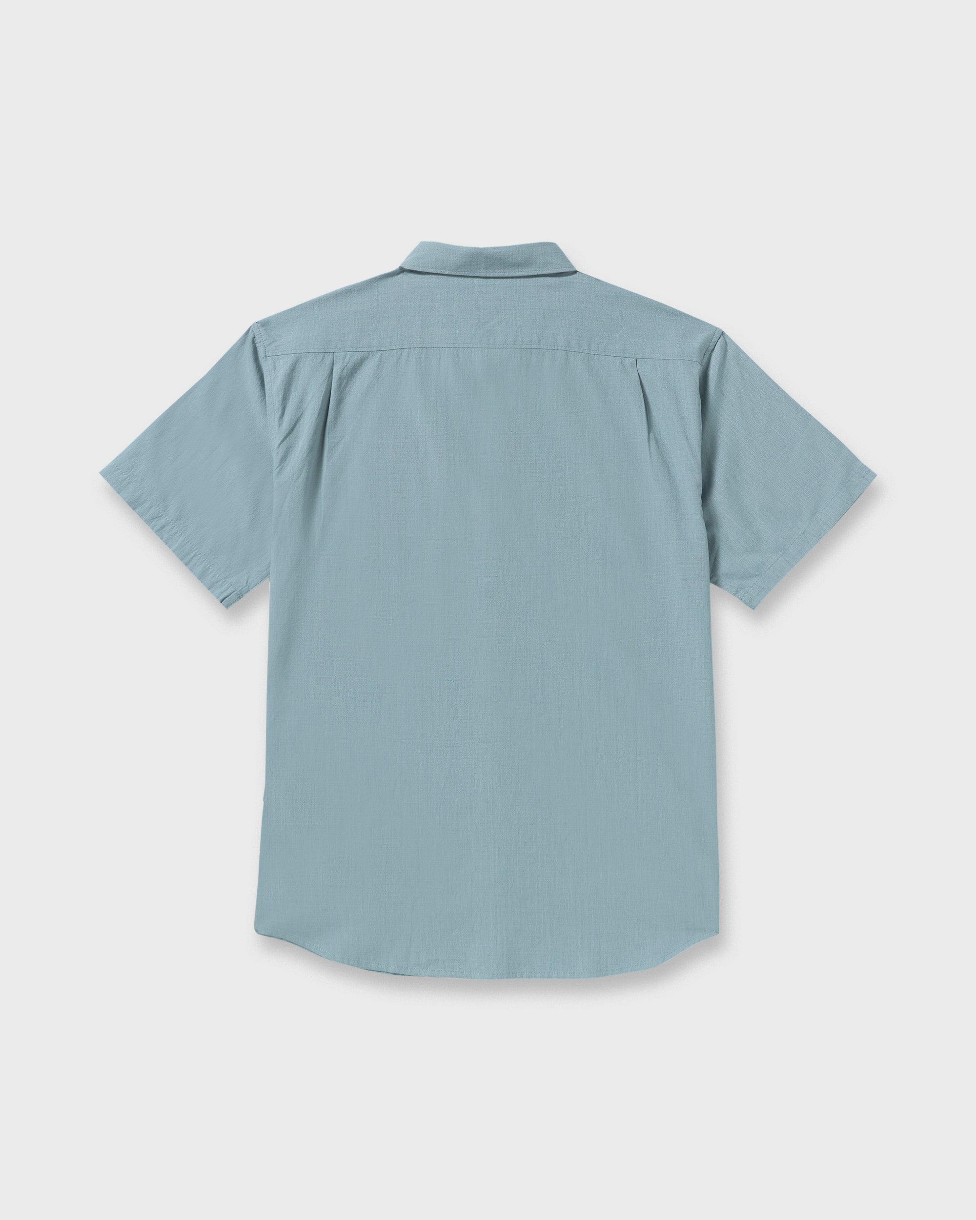 All Day Short Sleeve Shirt - Steel Blue - Image 7