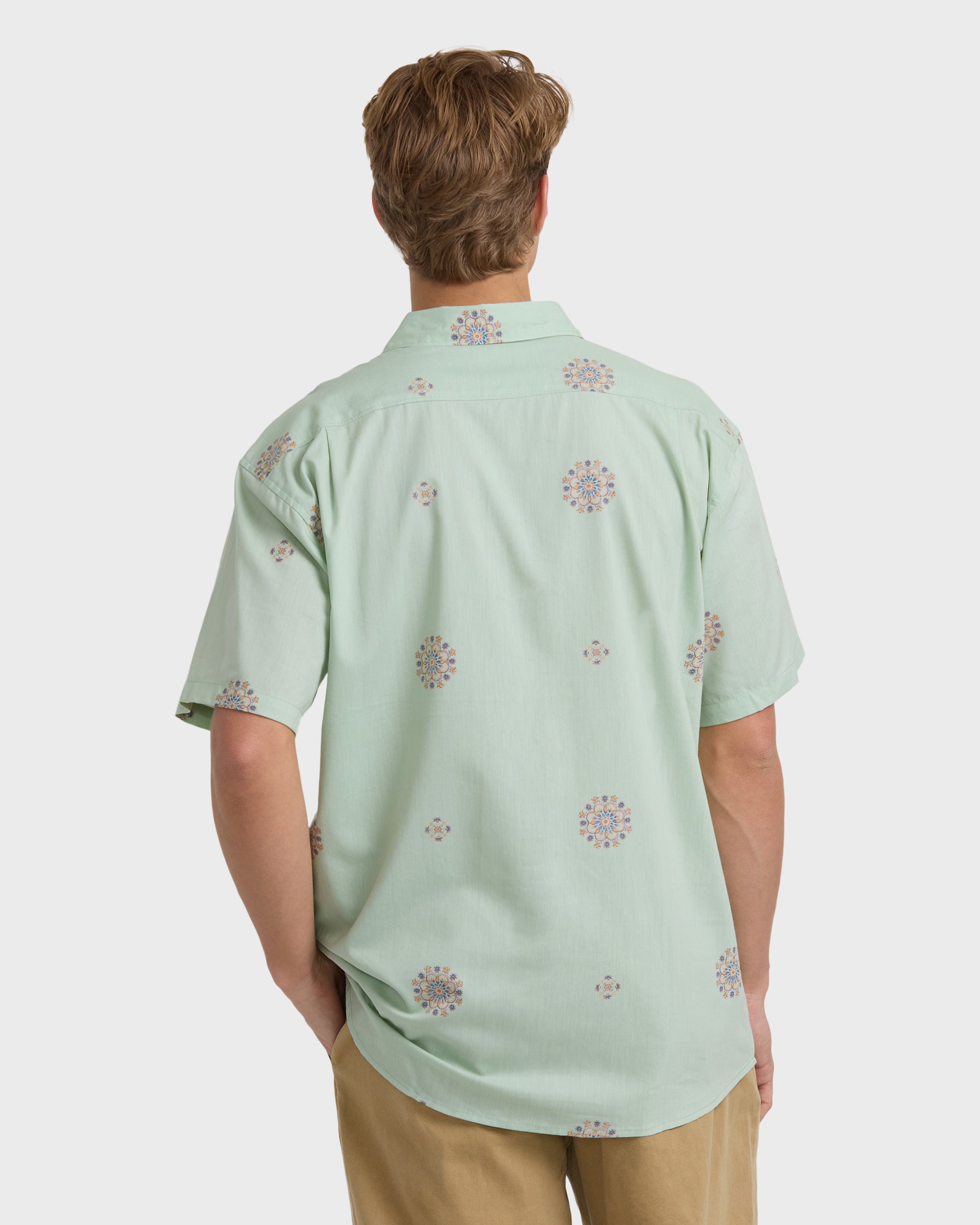 Sundays Mini Short Sleeve Shirt - Seafoam - Image 3