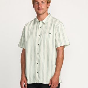 Sundays Jacquard Short Sleeve Shirt - Silver