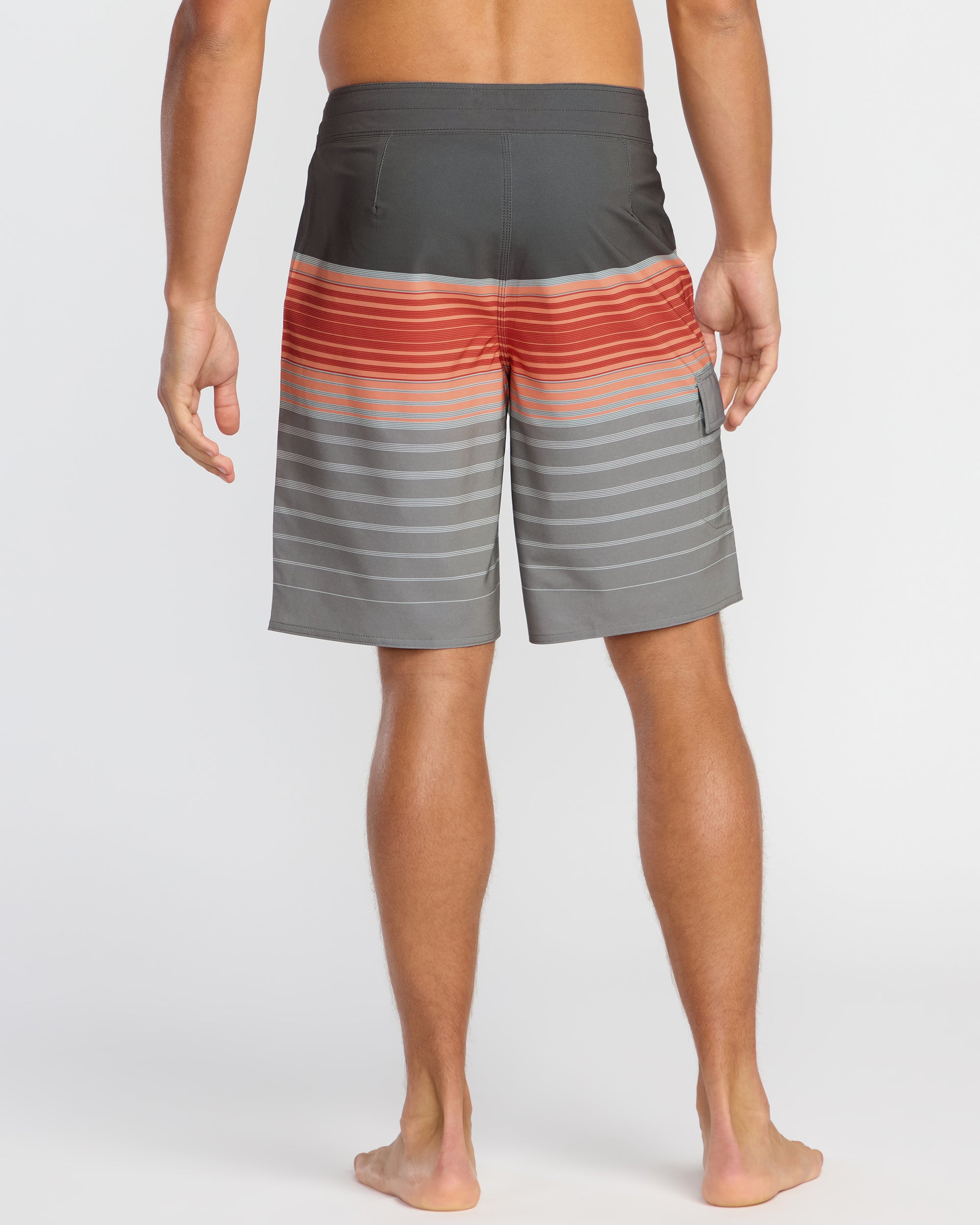 All Day Stripe Pro Performance 20 Boardshorts - Sunset - Image 2