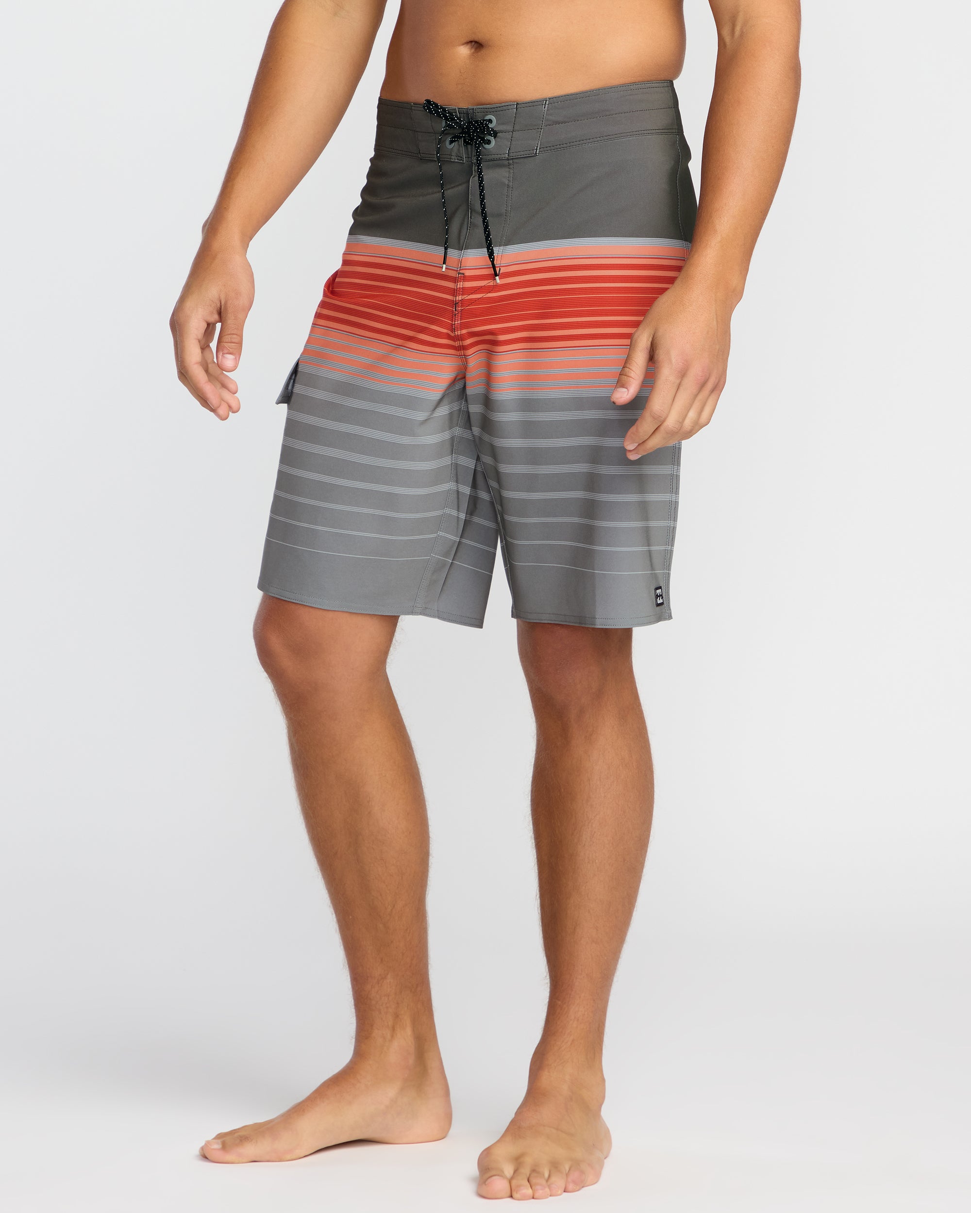 All Day Stripe Pro Performance 20 Boardshorts - Sunset - Image 4