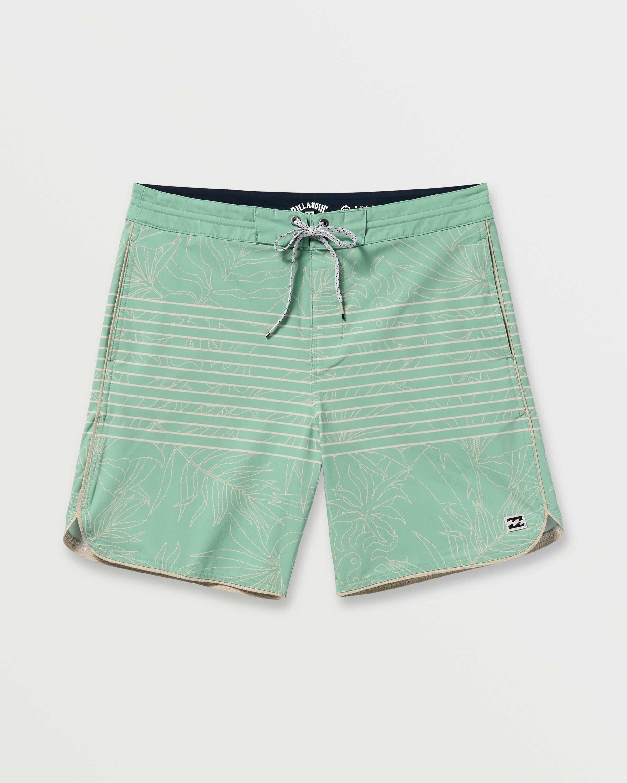 73 Lo Tide 18 Boardshorts - Mist Green - Image 4