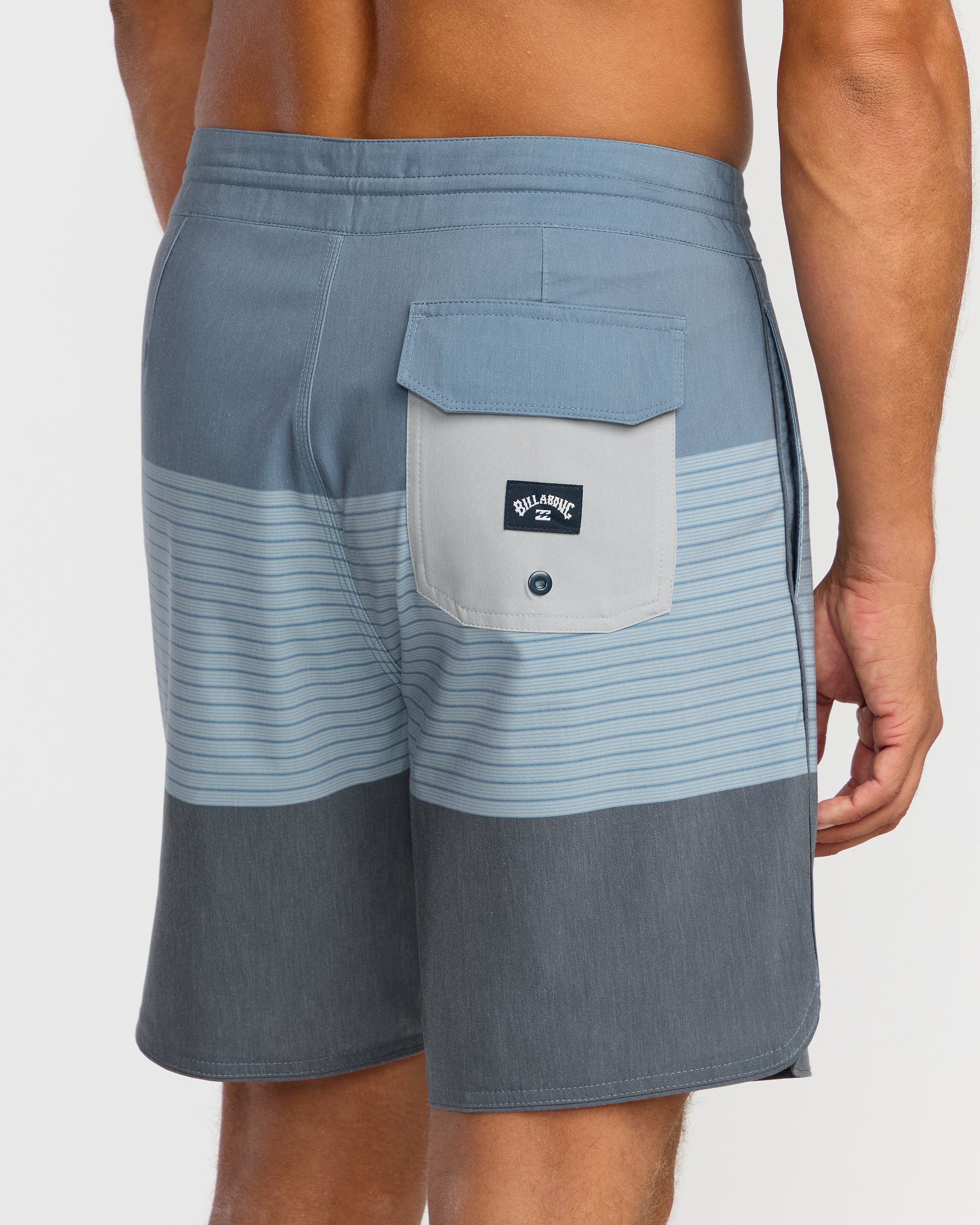73 Lo Tide 18 Boardshorts - Steel Blue - Image 6