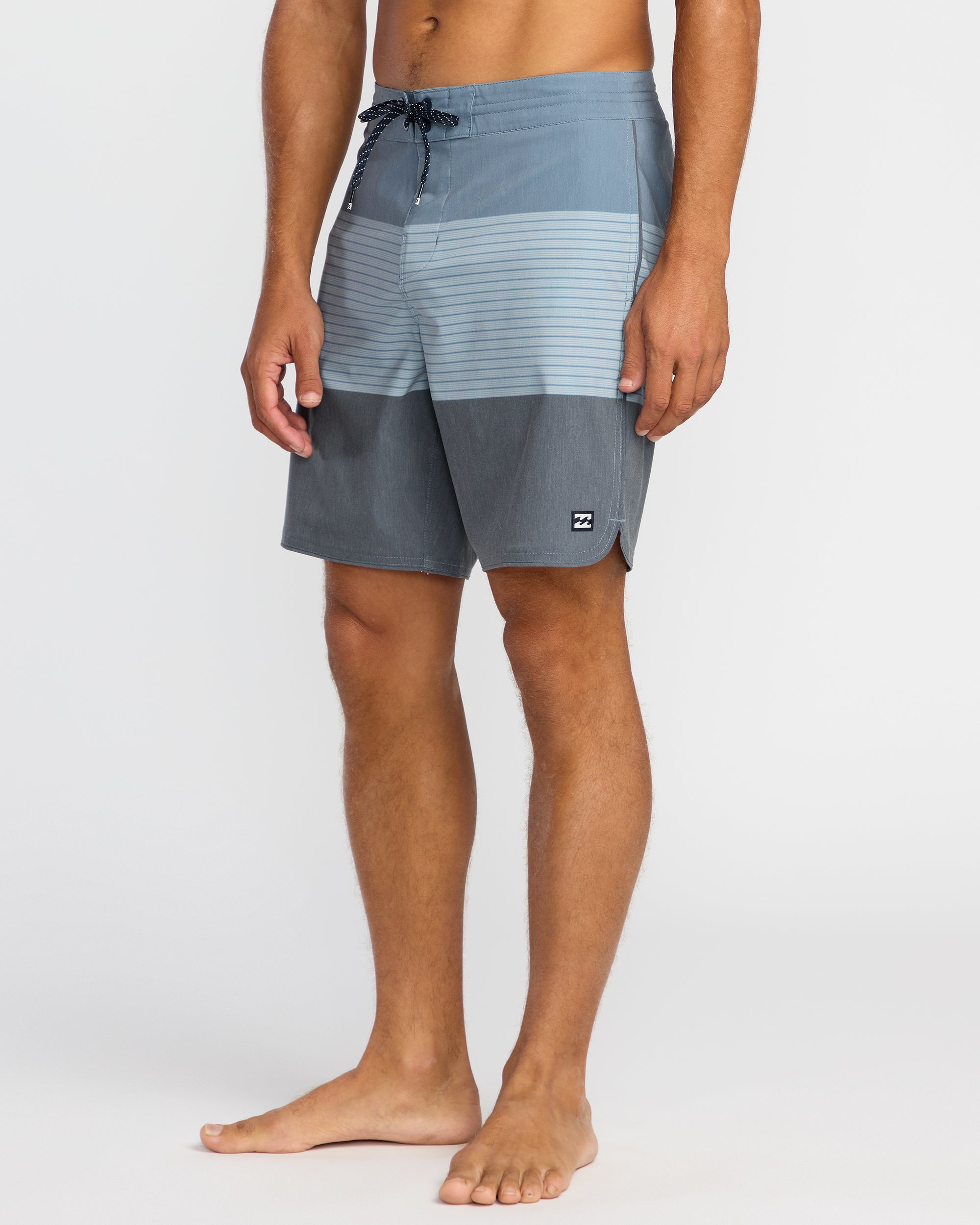 73 Lo Tide 18 Boardshorts - Steel Blue - Image 4