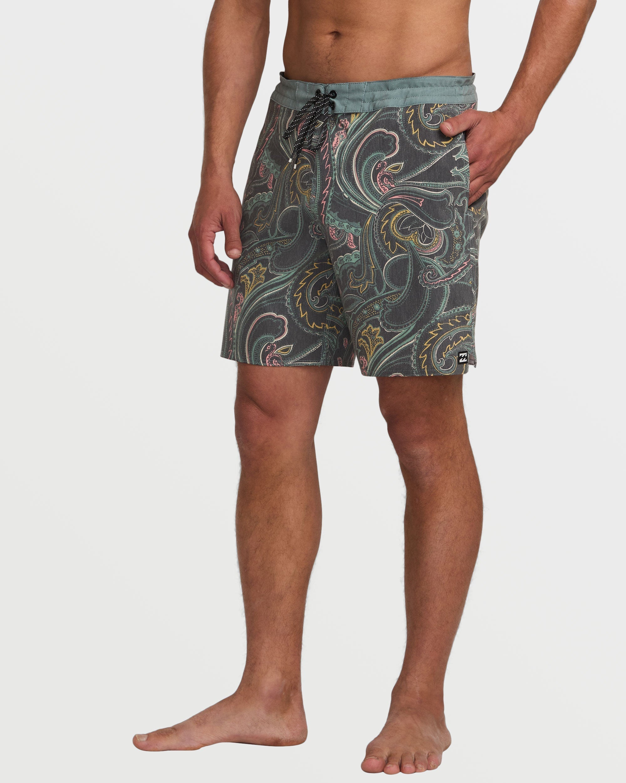 Good Times Lo Tide 18 Boardshorts - Dark Slate - Image 7