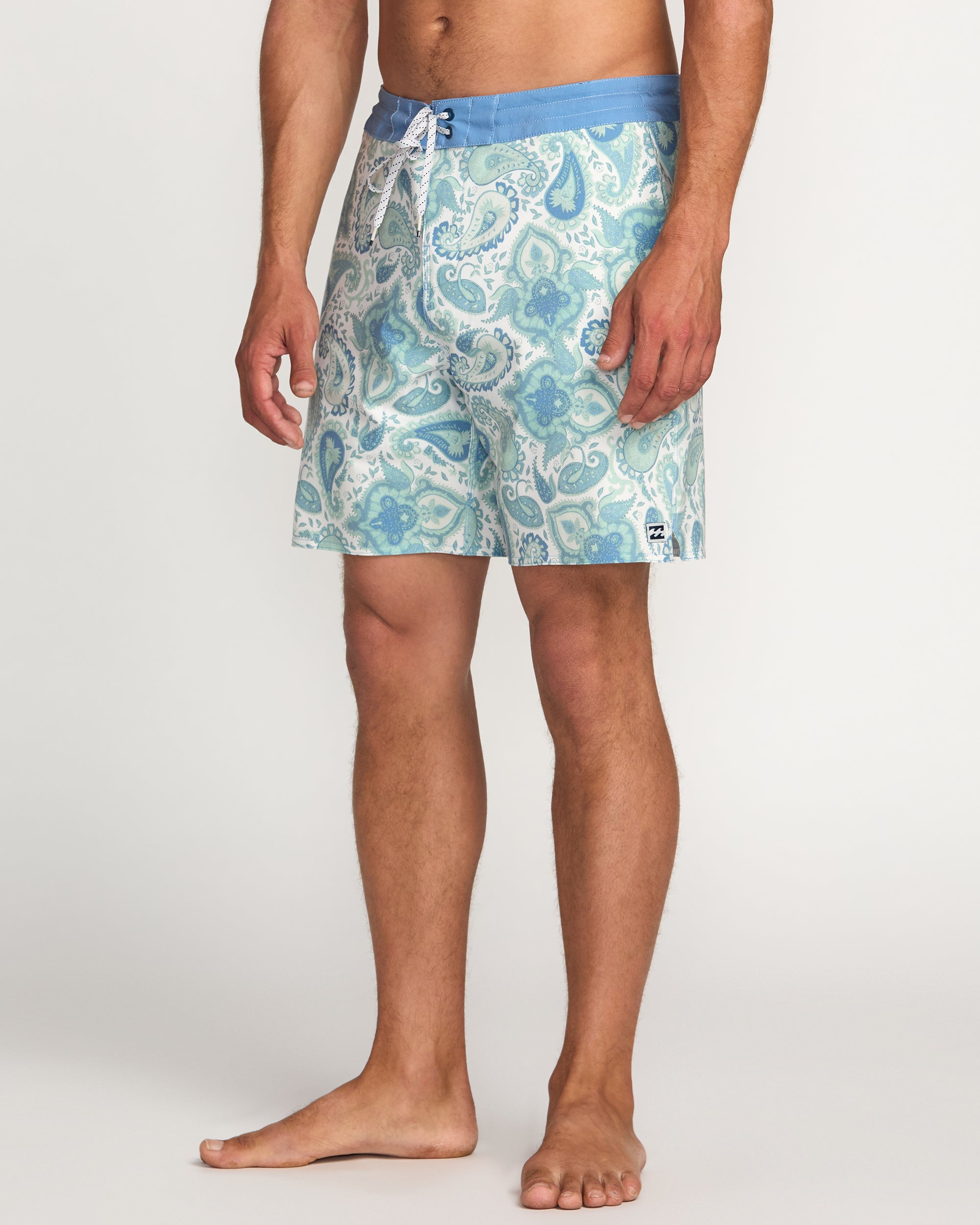 Good Times Lo Tide 18 Boardshorts - Seafoam - Image 7