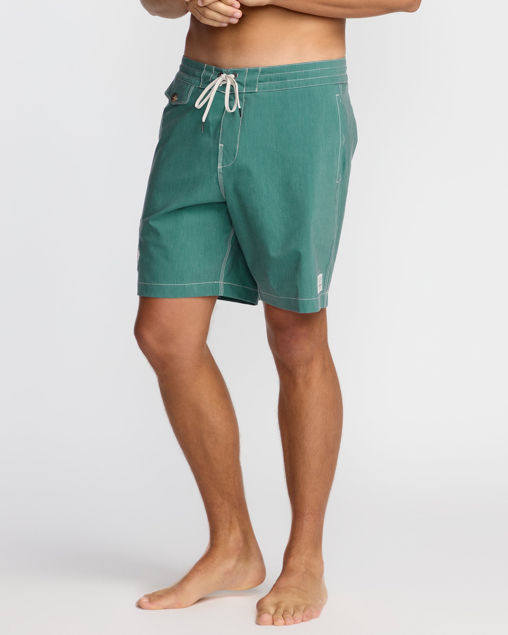 Austin Garage Lo Tides Boardshorts - Teal - Image 9