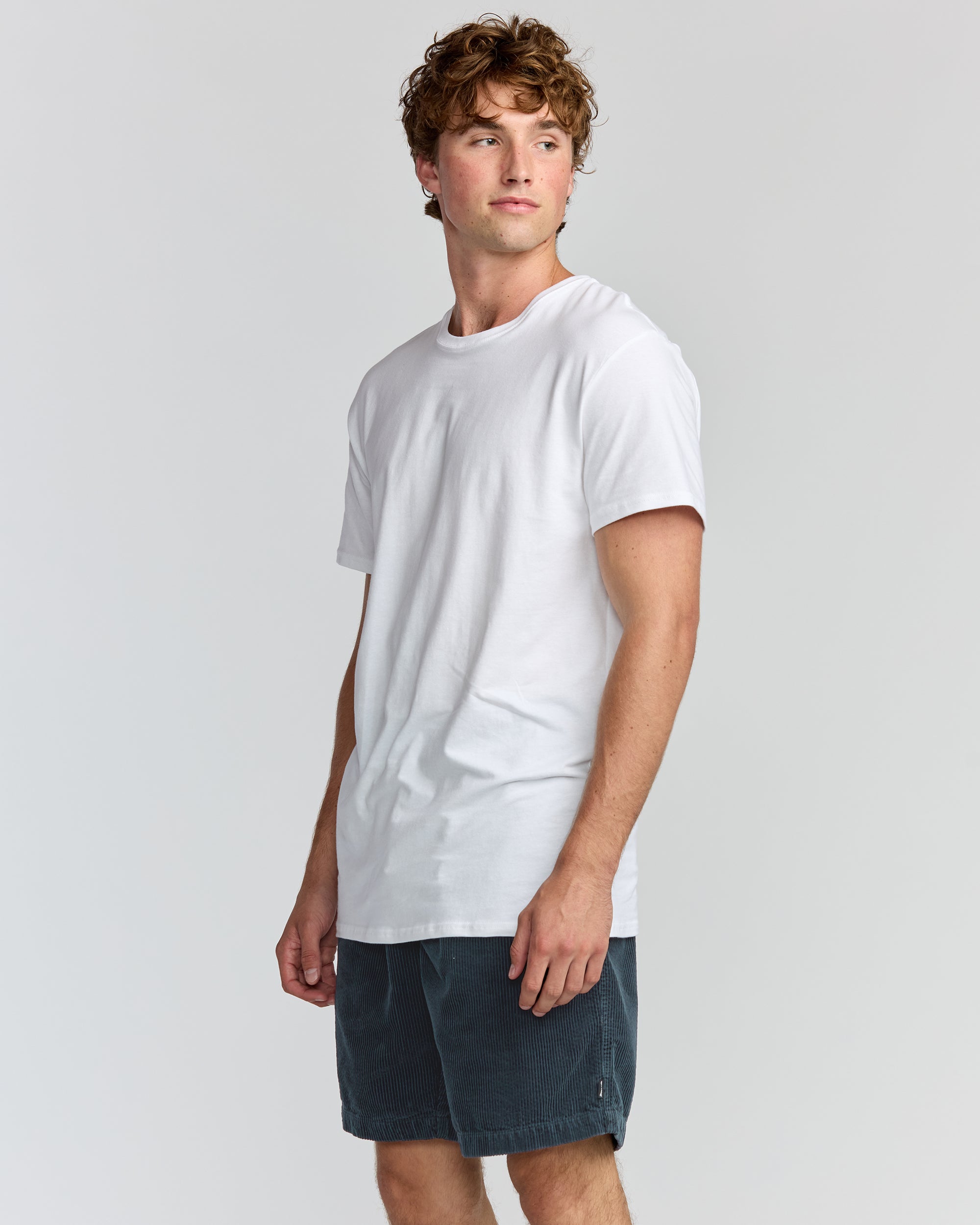 Larry Laybacks 19 Cord Shorts - Midnight Blue - Image 3