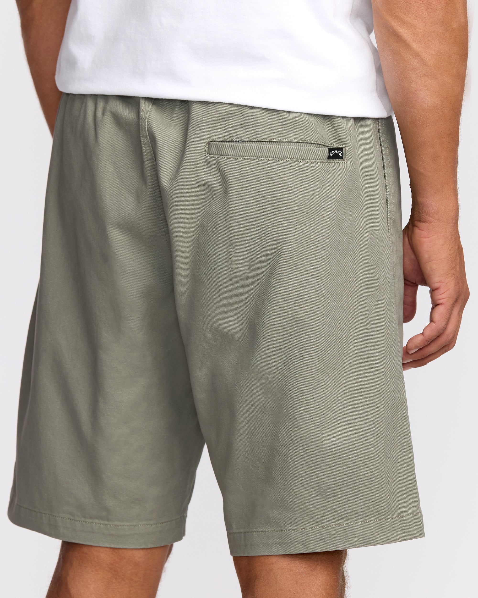 Larry Laybacks 19 Twill Shorts - Green Ash - Image 5