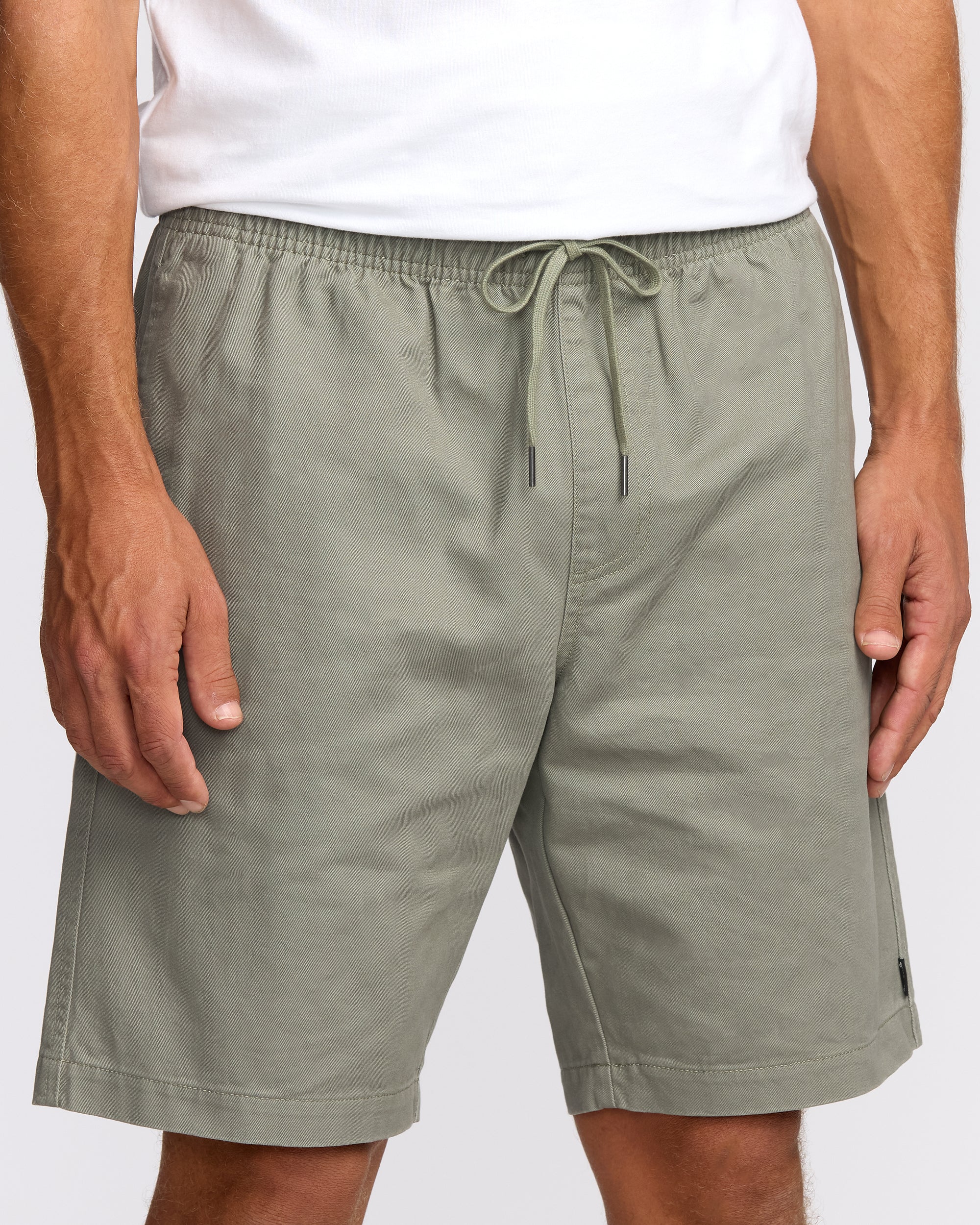 Larry Laybacks 19 Twill Shorts - Green Ash - Image 6