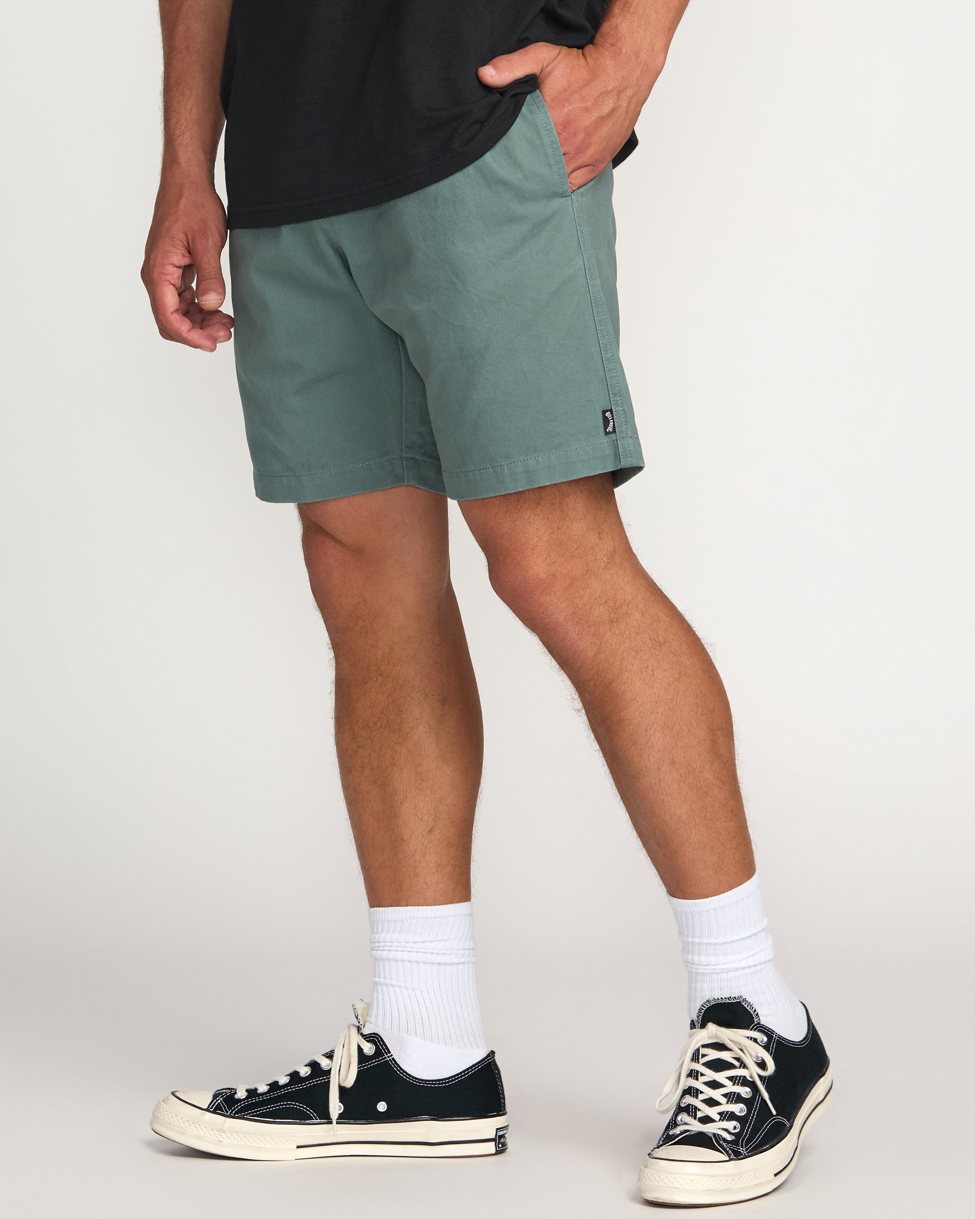 Larry Laybacks 19 Twill Shorts - Pine - Image 6