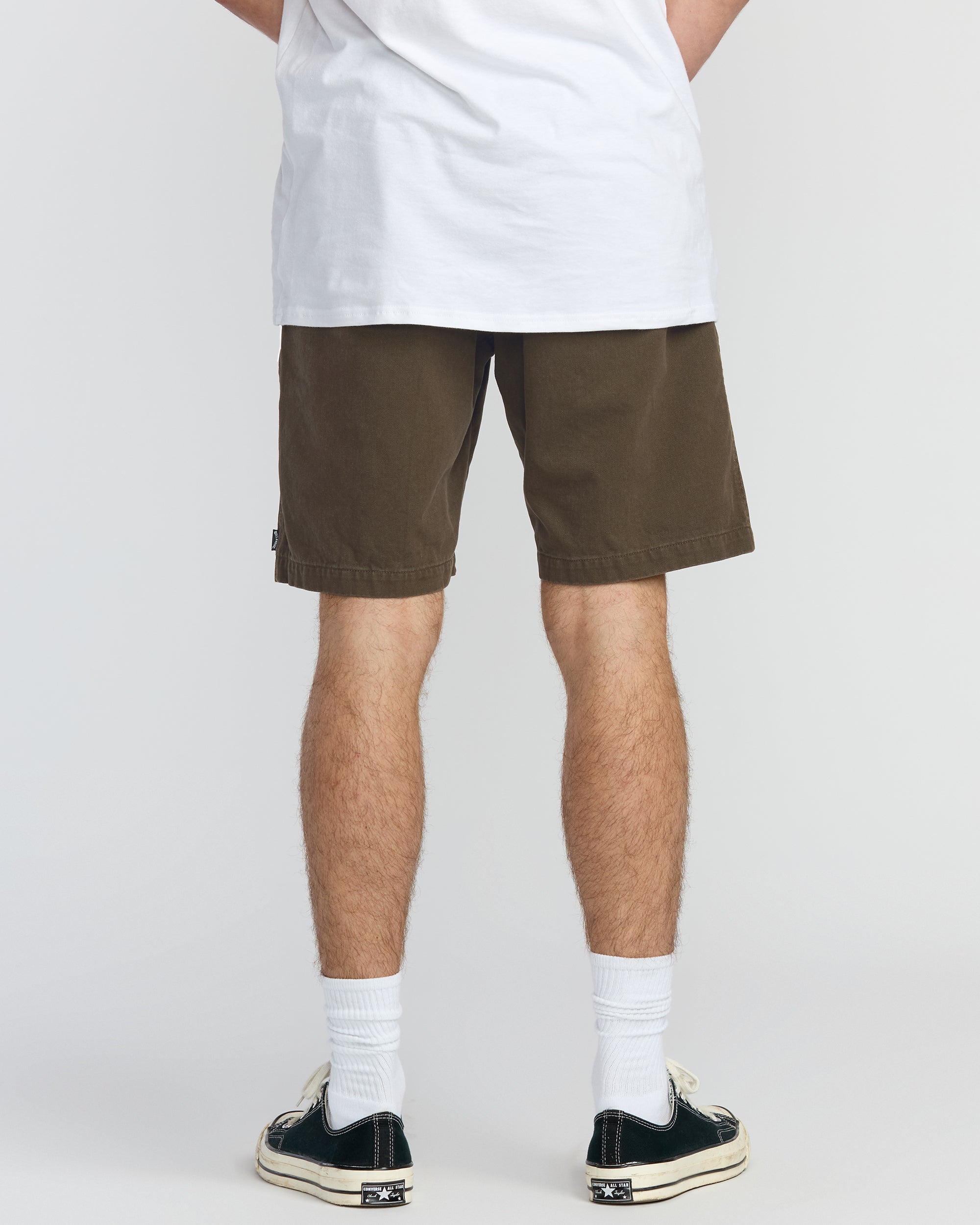 Larry Laybacks 19 Twill Shorts - Rustic Brown - Image 2