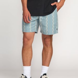 Mario Jacquard Shorts - Cosmic Blue