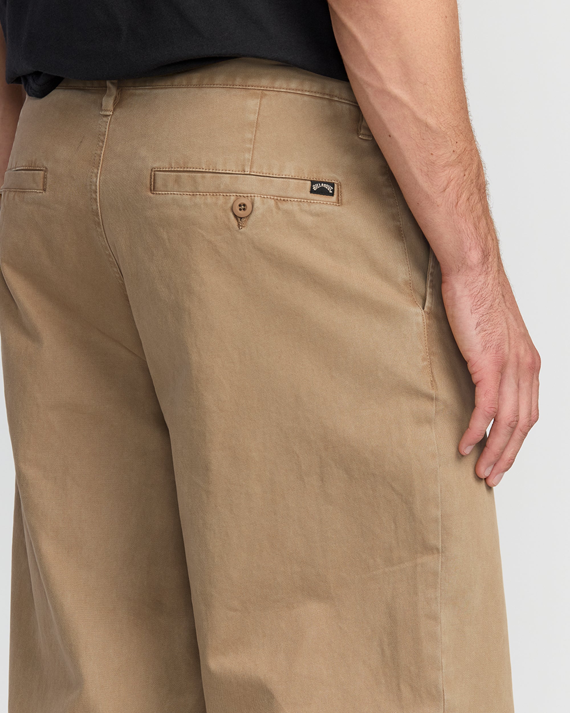 73 Wave Washed Chino Pants - Khaki - Image 4