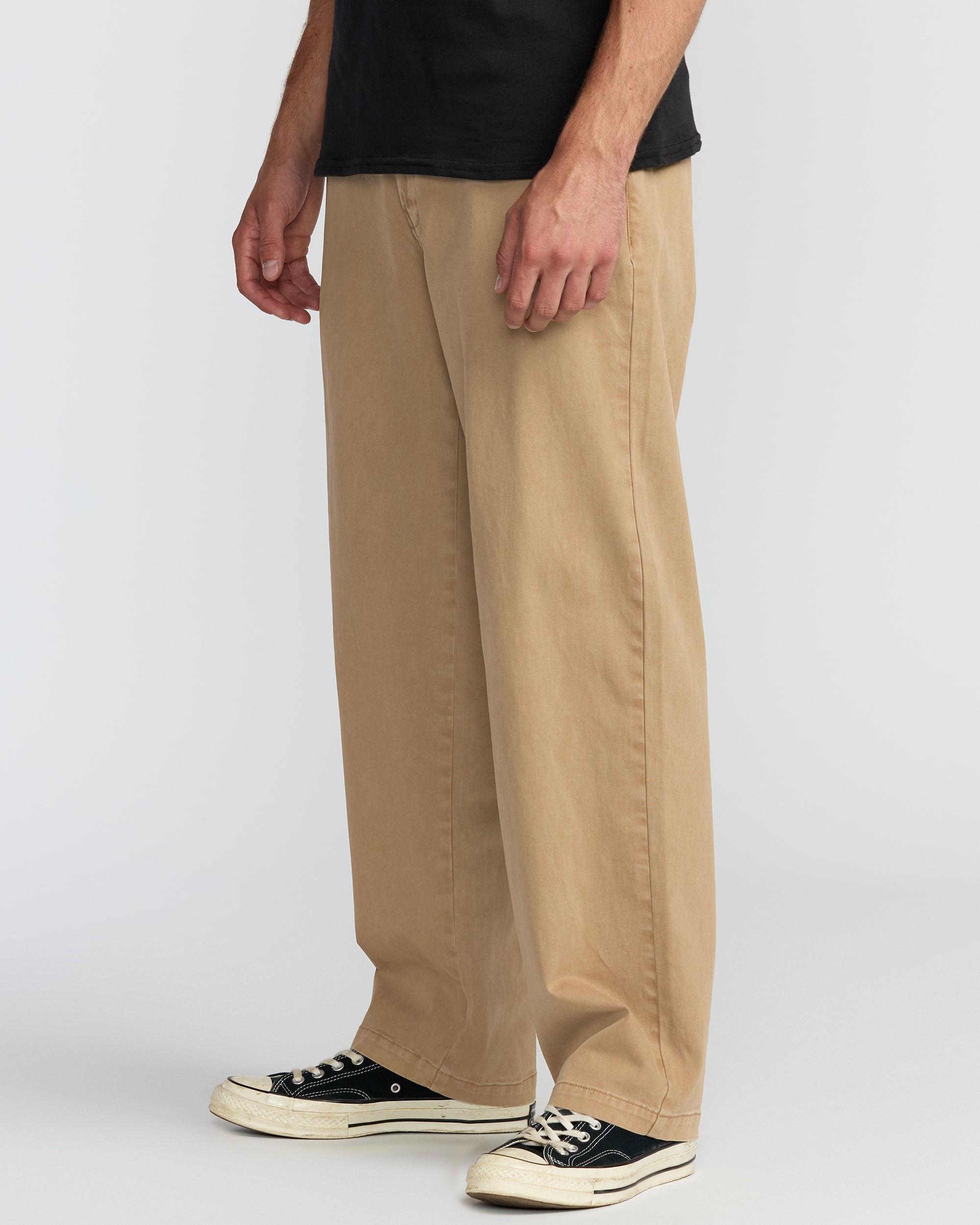 73 Wave Washed Chino Pants - Khaki - Image 3