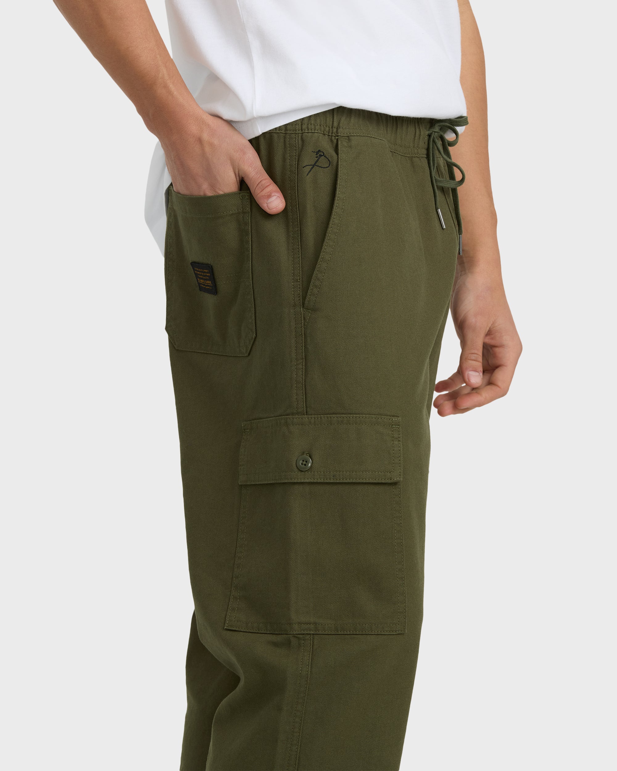 Mill Spec Garage Cargo Pants - Military - Image 6