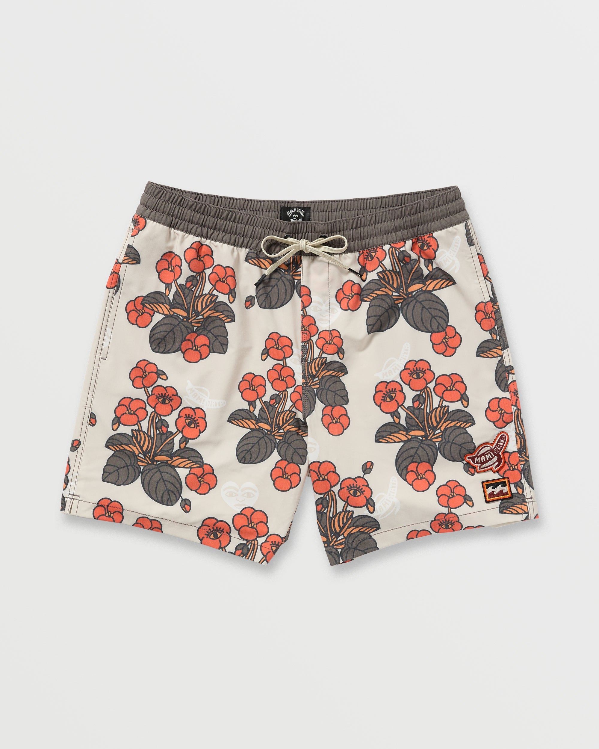 Billabong x Mami Wata Icons Laybacks 17 Trunks - Stone - Image 2