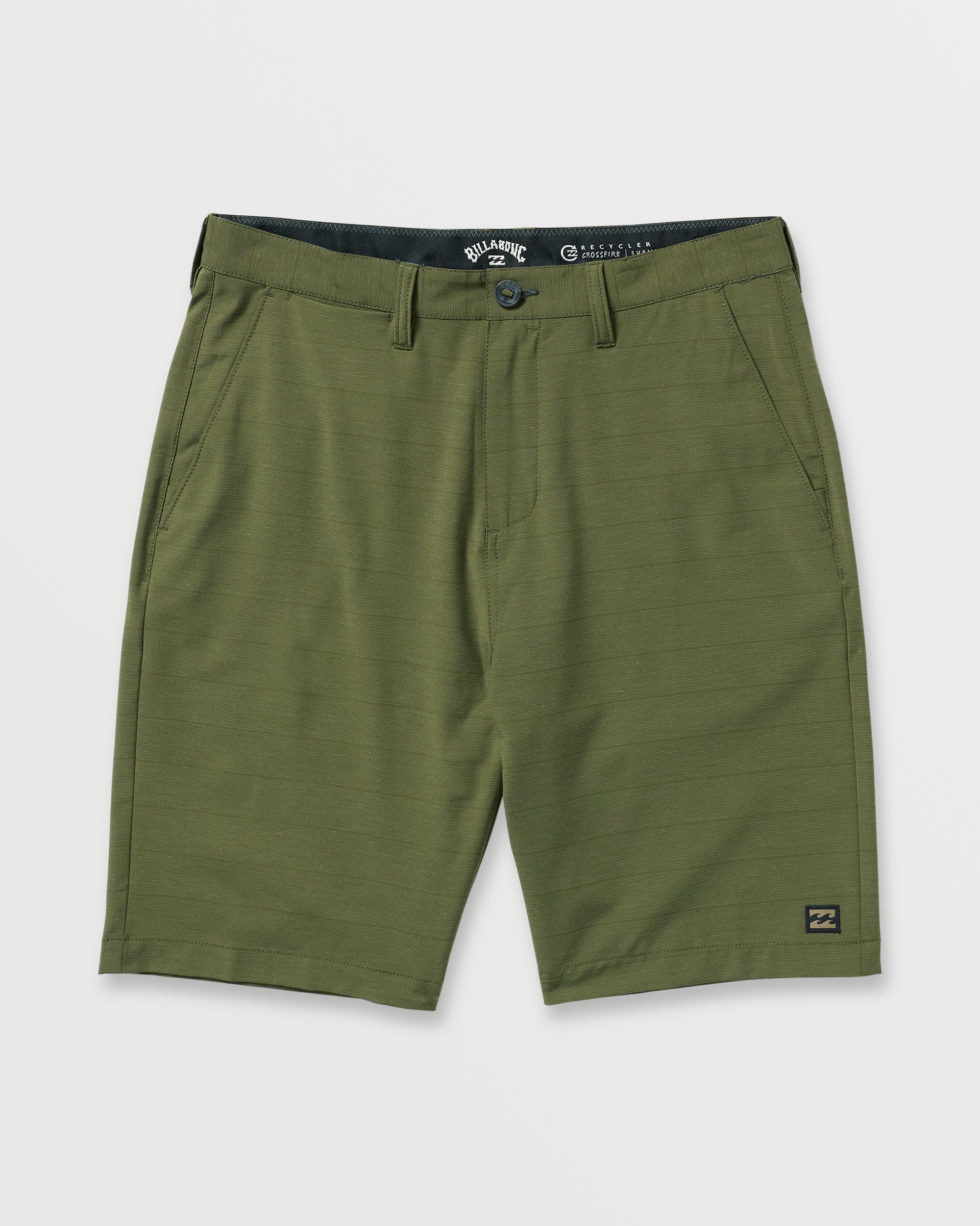 Crossfire Submersible 21 Hybrid Shorts - Olive - Image 3