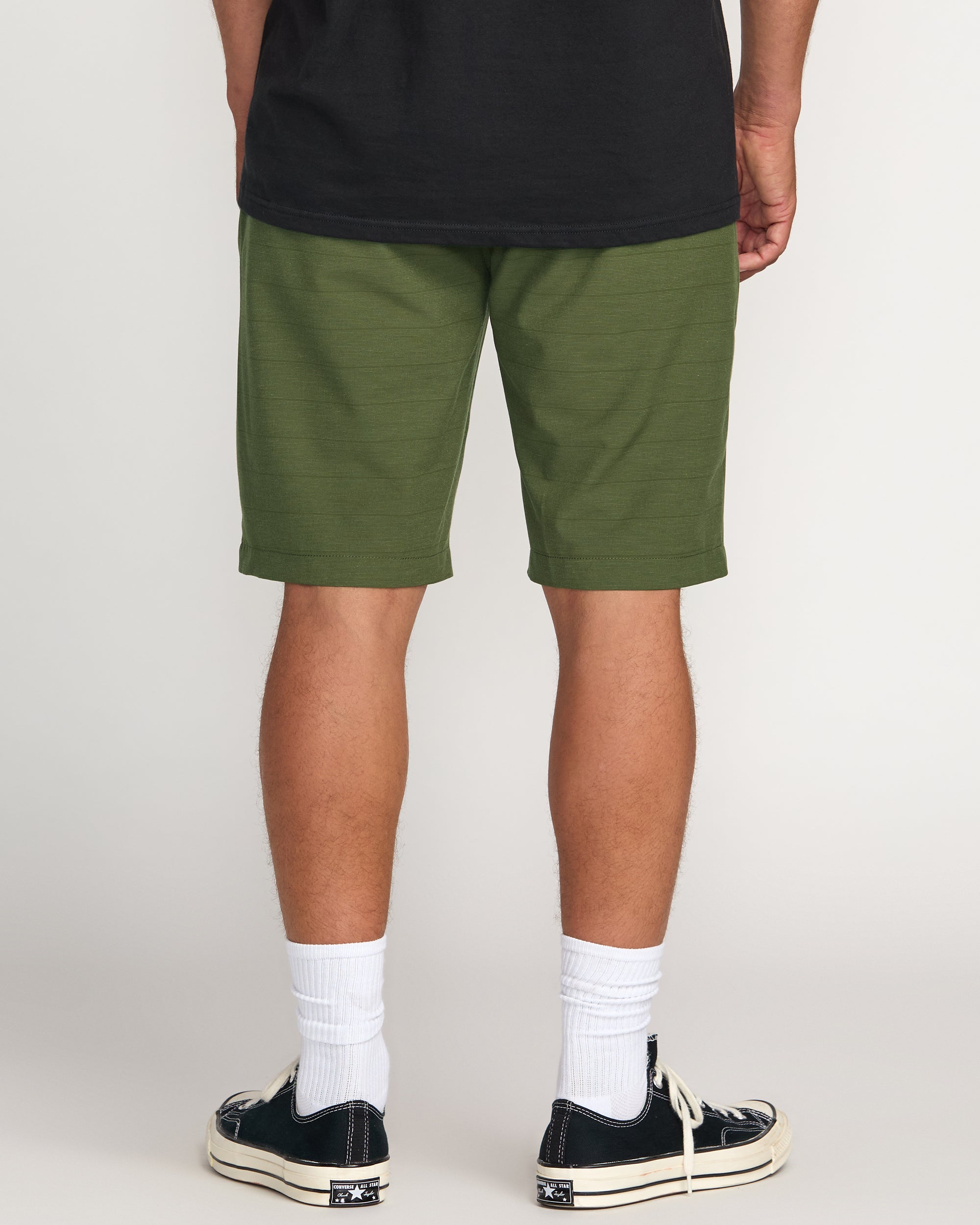 Crossfire Submersible 21 Hybrid Shorts - Olive - Image 2