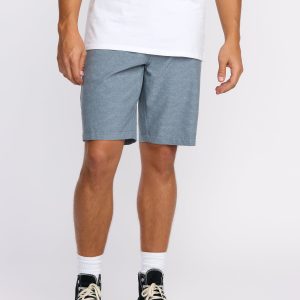 Crossfire Submersible 21 Hybrid Shorts - Slate Blue