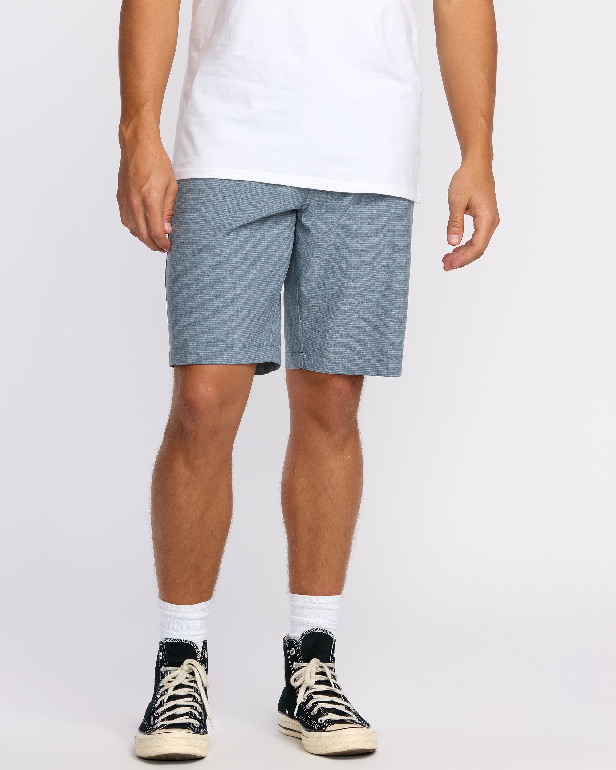 Crossfire Submersible 21 Hybrid Shorts - Slate Blue