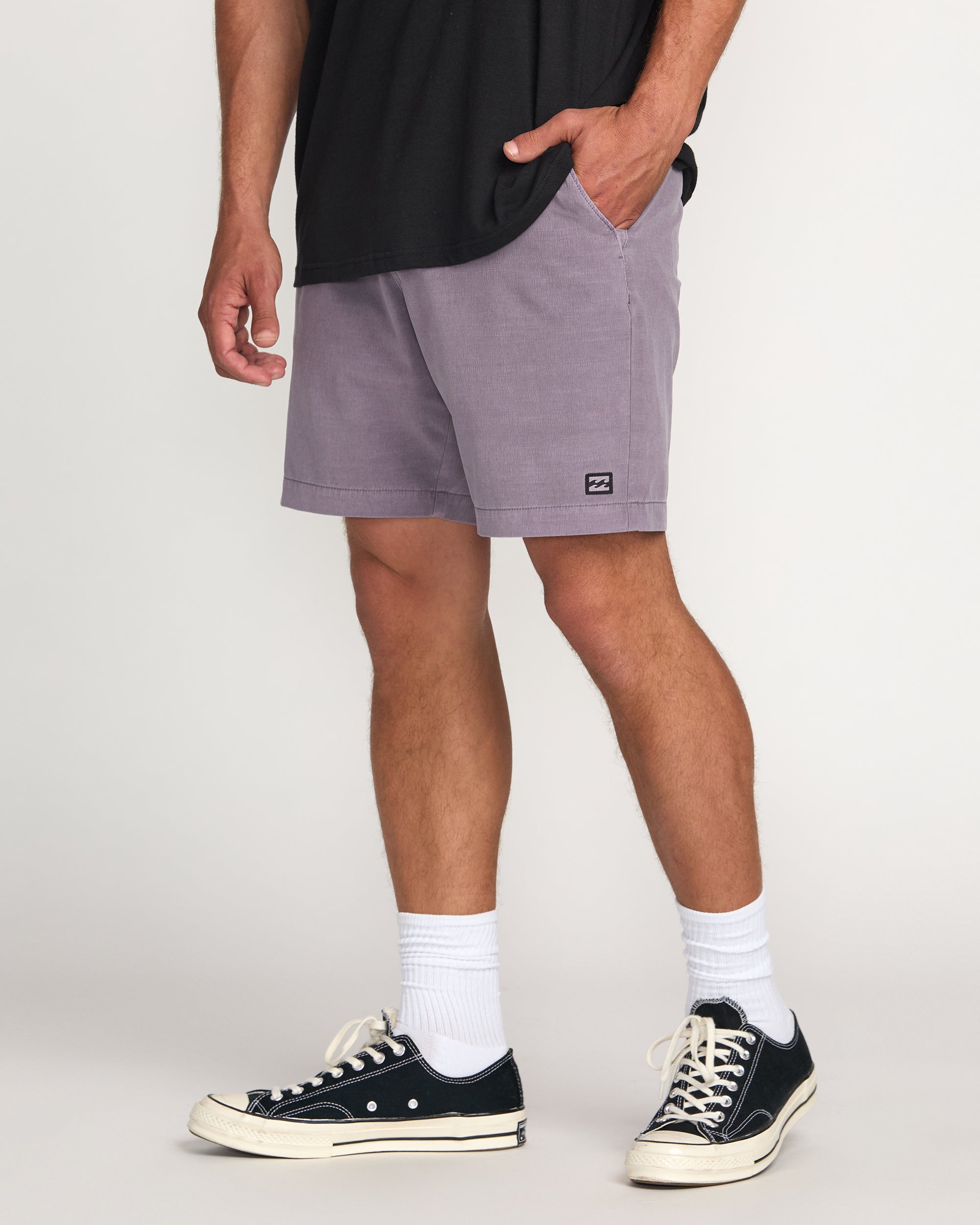 Crossfire Wave Wash Submersible 18 Hybrid Shorts - Light Purple - Image 6