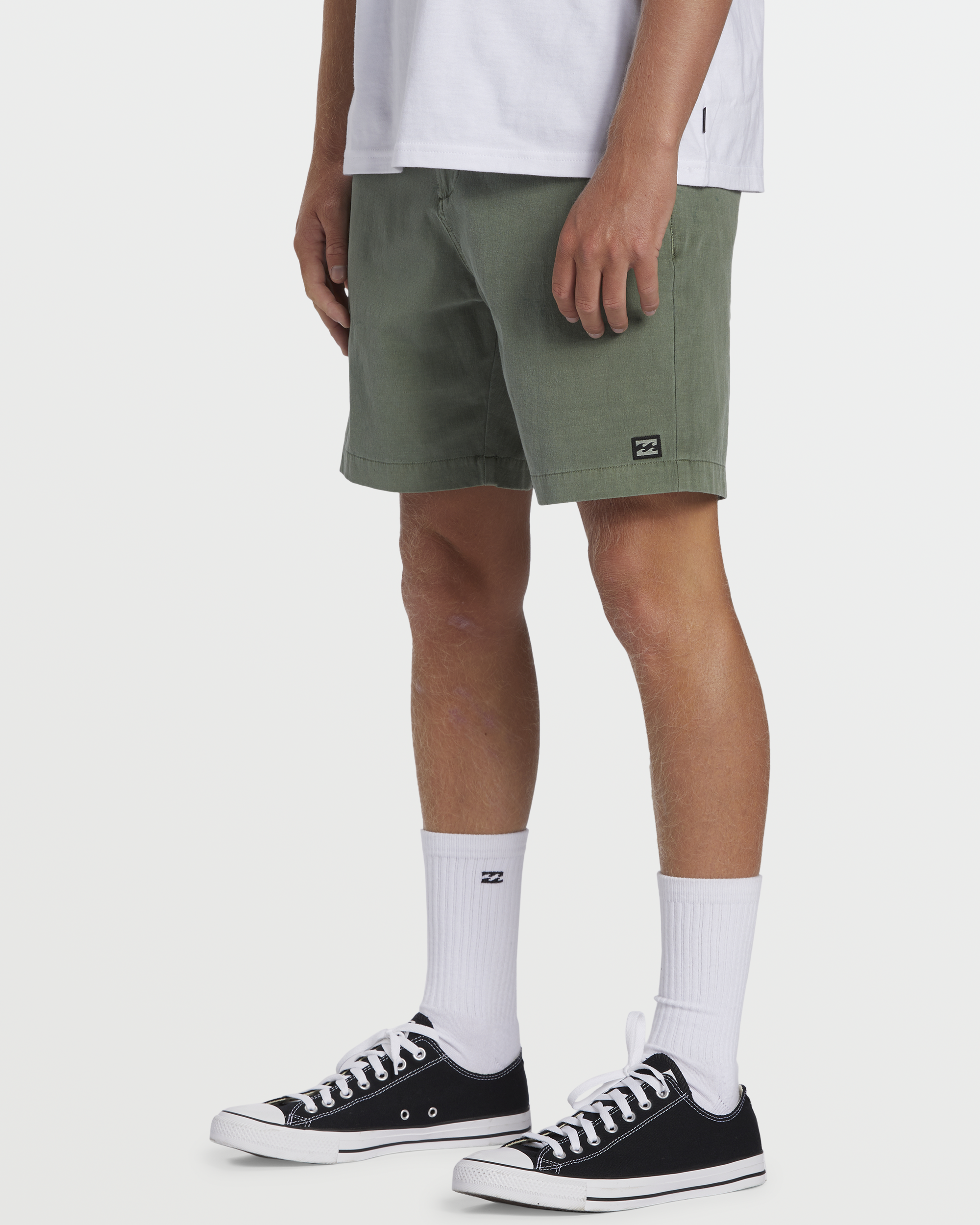 Crossfire Wave Wash Submersible 18 Hybrid Shorts - Sage - Image 3