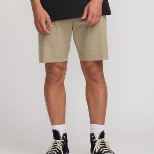 Crossfire Submersible 19 Hybrid Shorts - Khaki