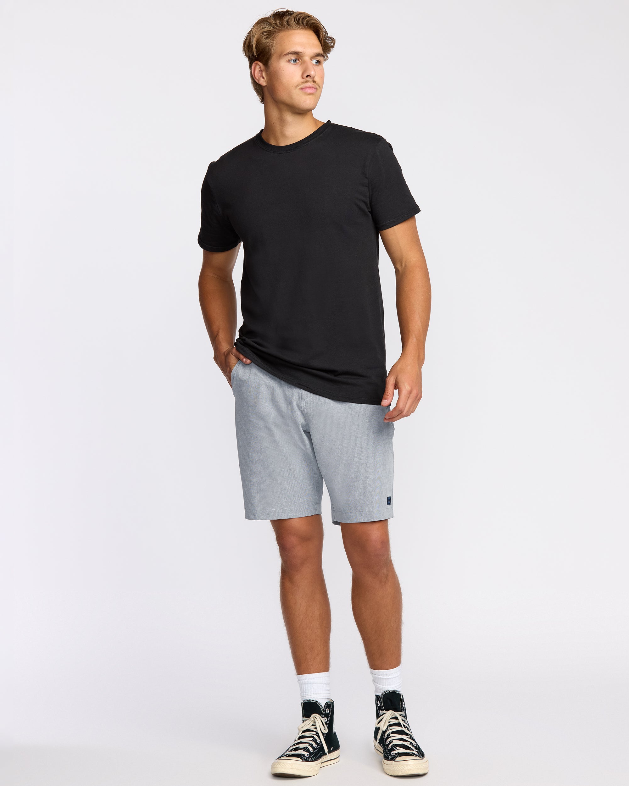 Crossfire Submersible 19 Hybrid Shorts - Slate Blue - Image 4