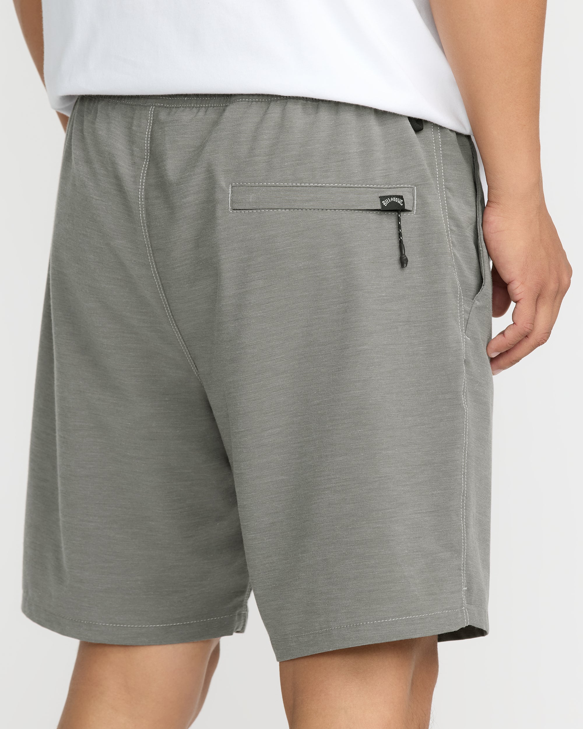 Surftrek Transit Elastic 17 Hybrid Shorts - Pewter - Image 5