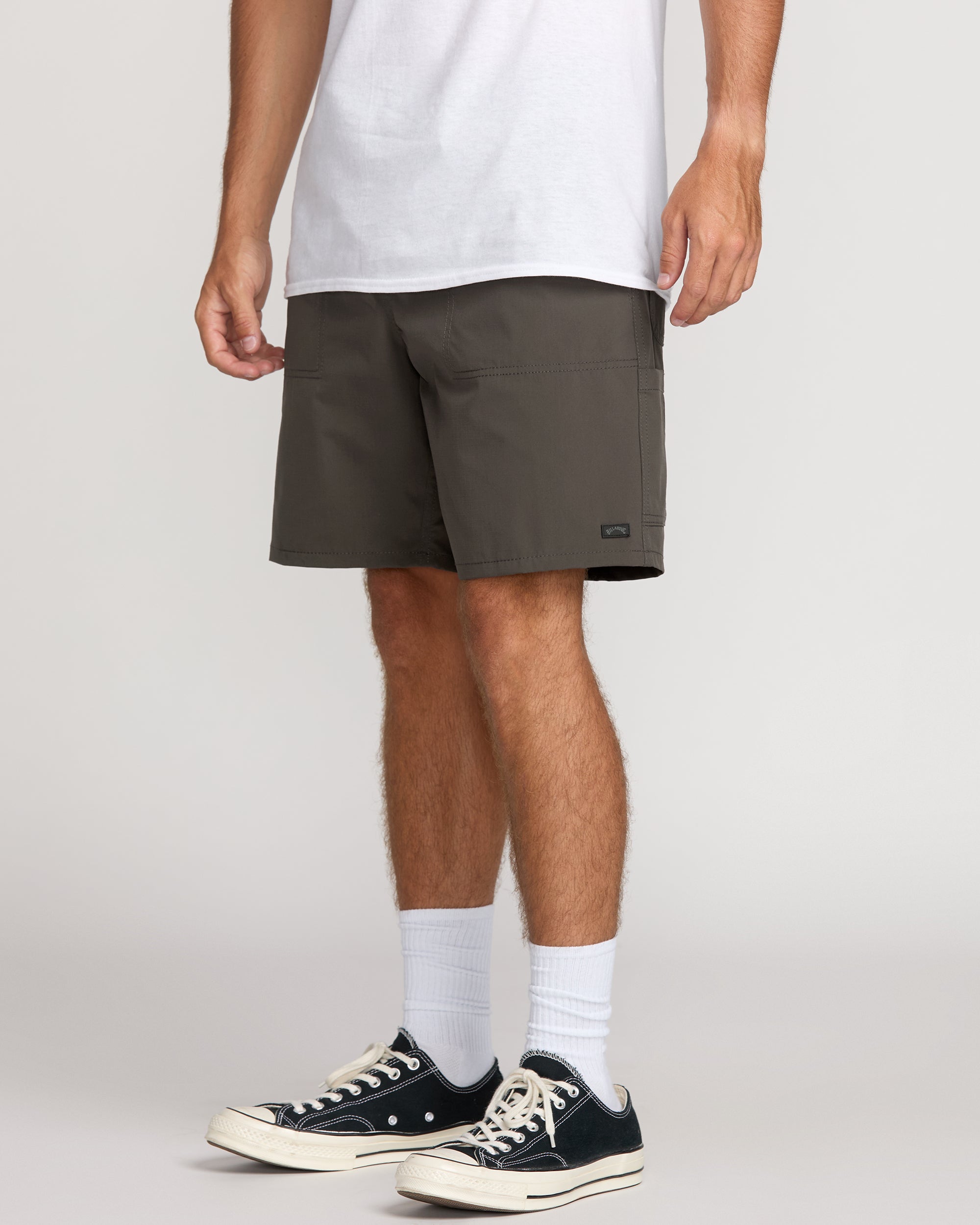 Surftrek Utility Elastic 18 Hybrid Shorts - Raven - Image 6