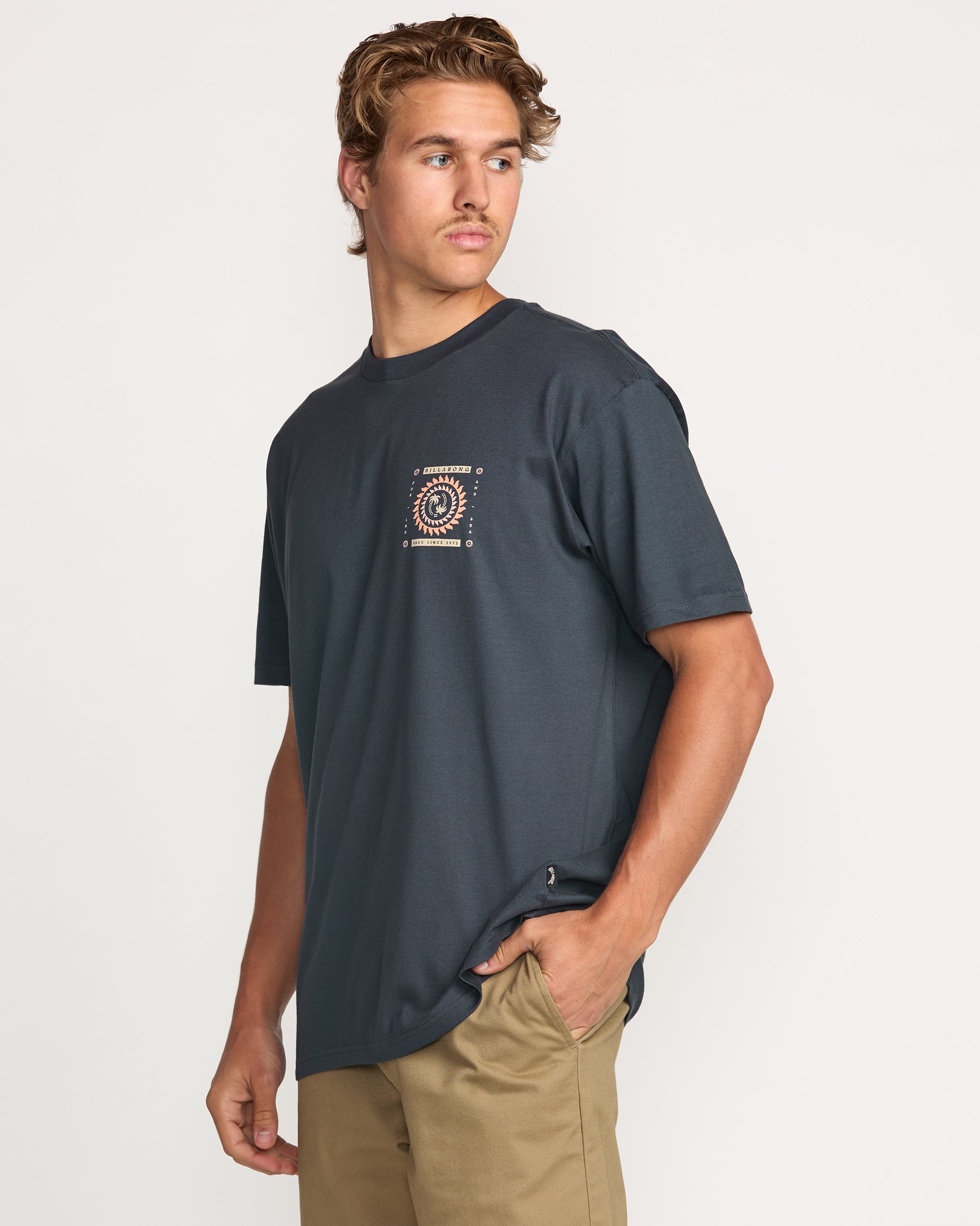 Spun Out Premium Tee - Aged Indigo - Image 6