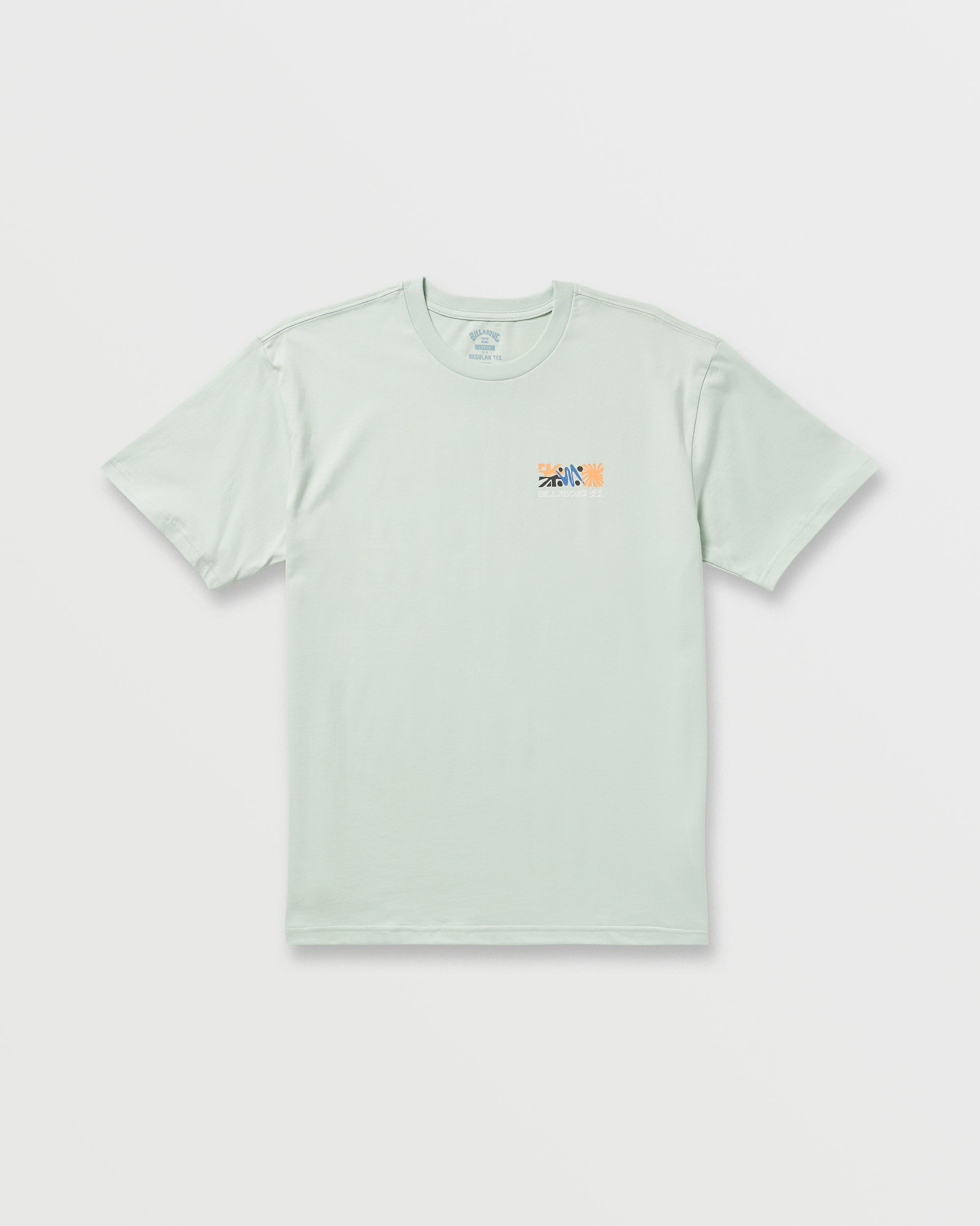 Segment Regular Tee - Ash Blue - Image 3