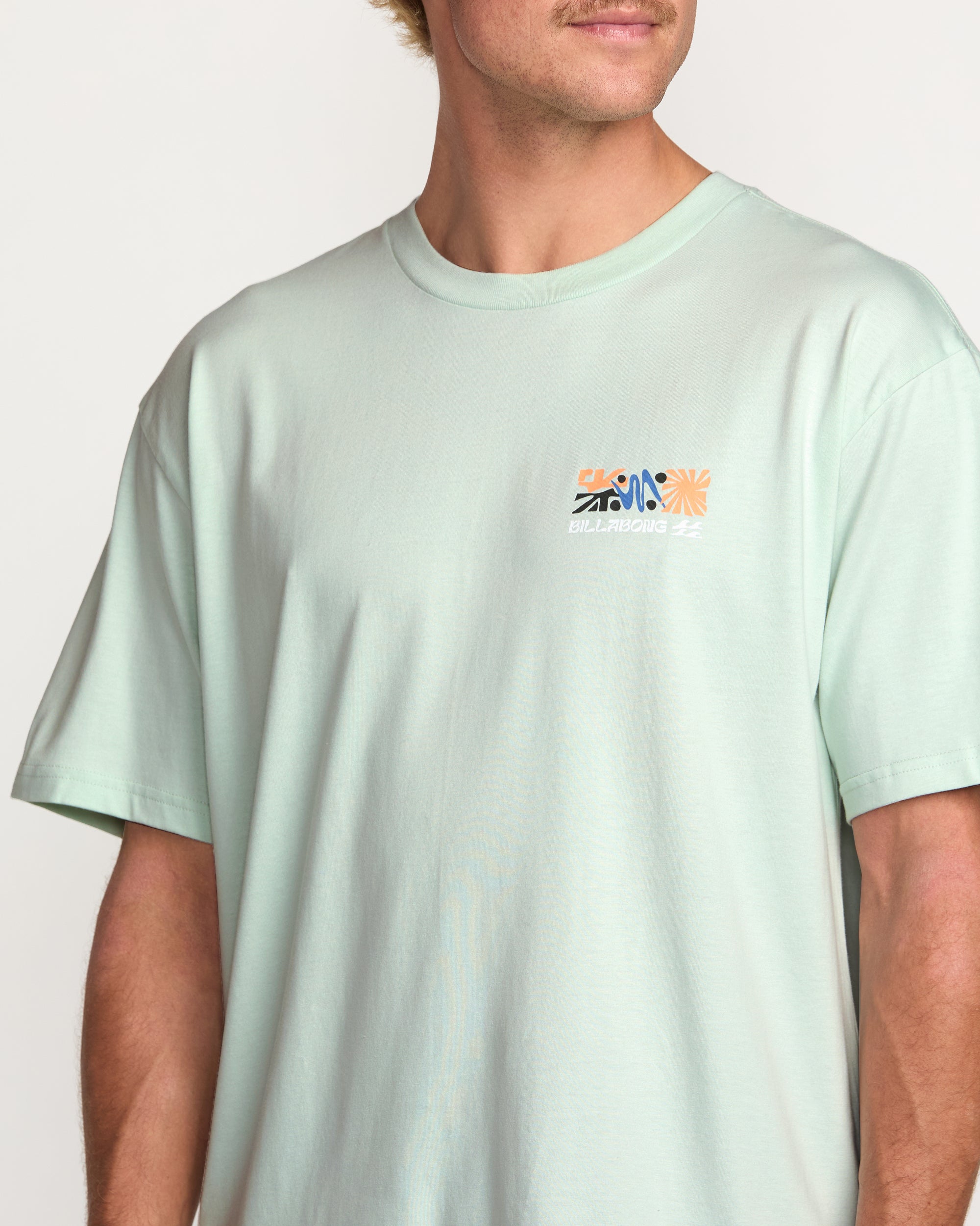 Segment Regular Tee - Ash Blue - Image 7