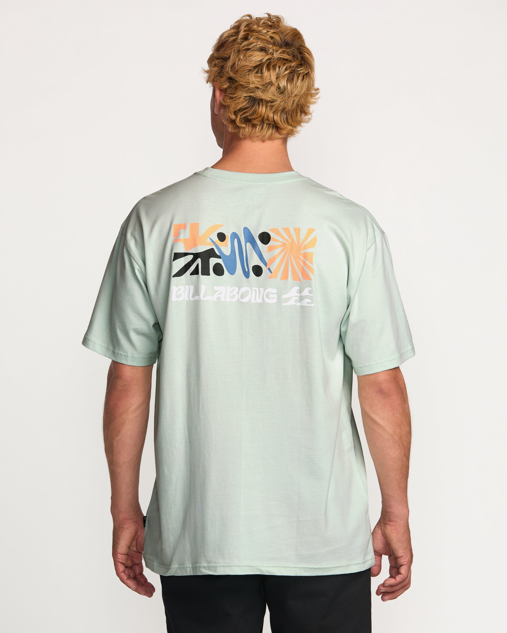 Segment Regular Tee - Ash Blue - Image 2
