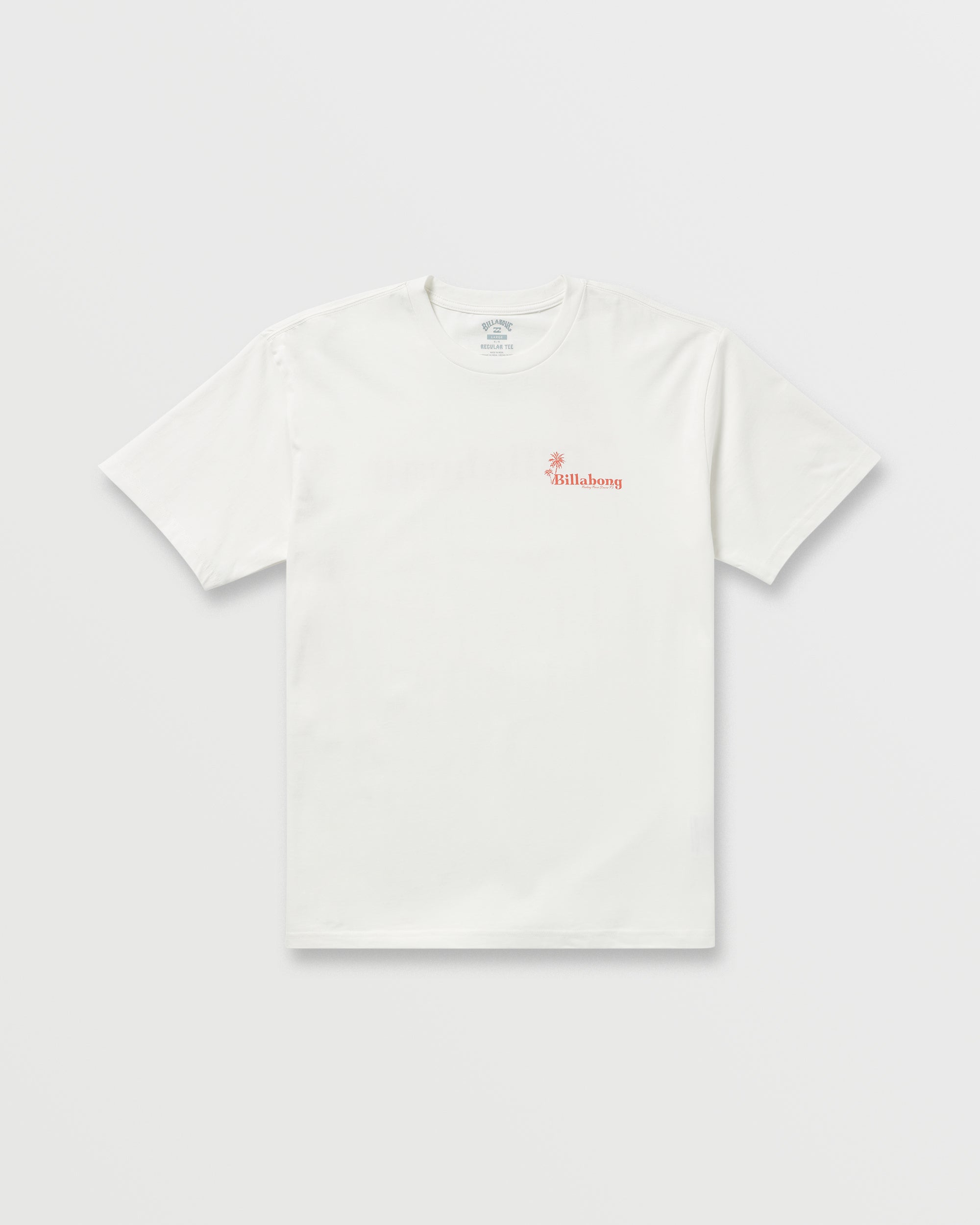 Checking In Regular Tee - Off White - Image 3
