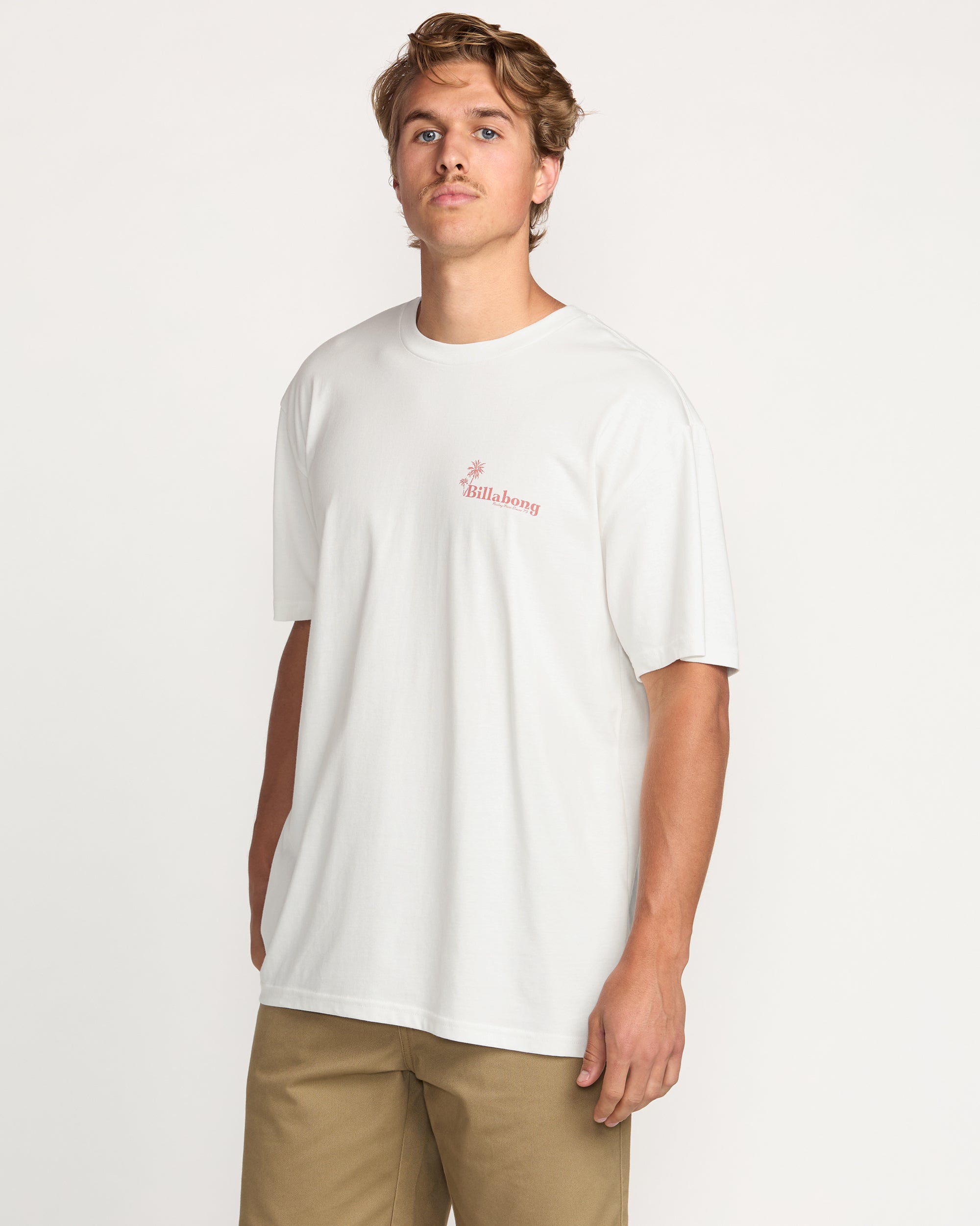Checking In Regular Tee - Off White - Image 6