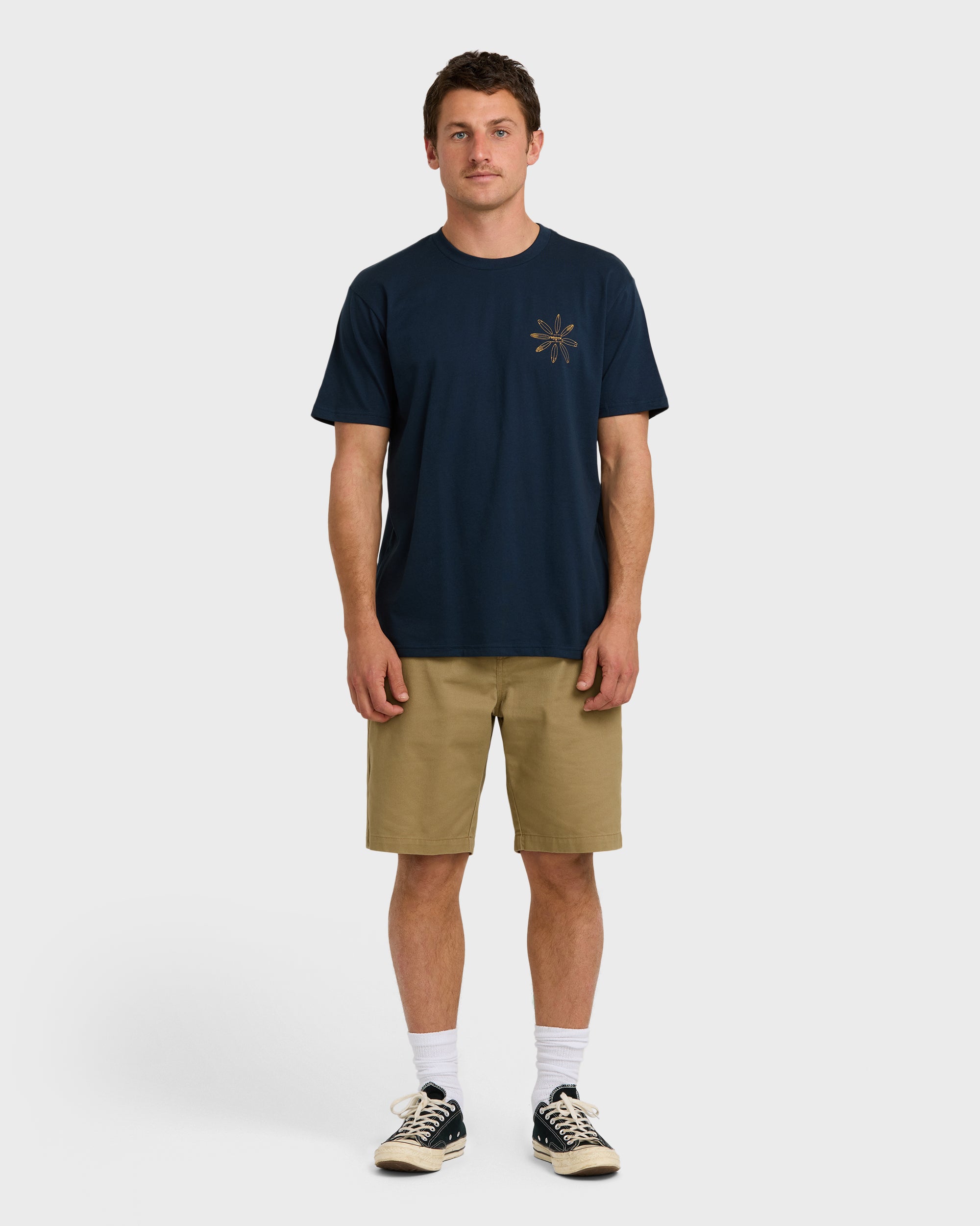 Quiver Premium Short Sleeve T-Shirt - Navy - Image 4