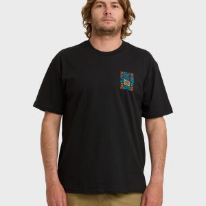 Solar Regular Short Sleeve T-Shirt - Washed Black