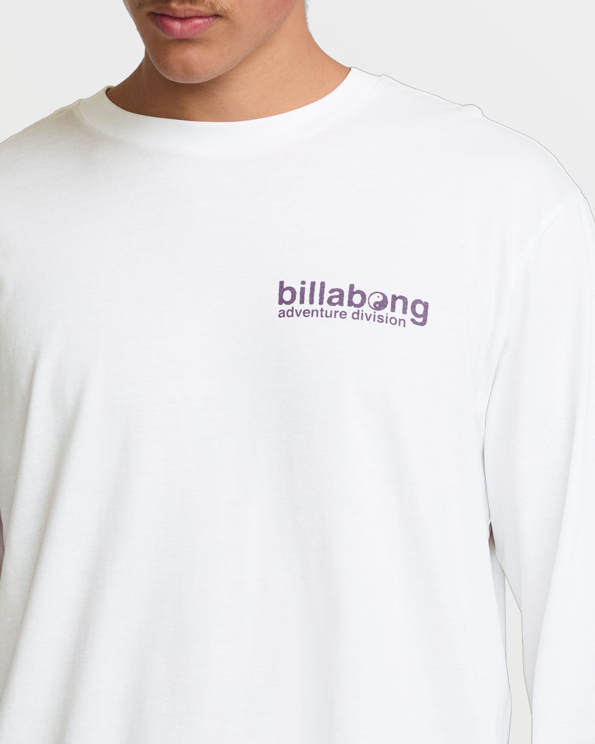 Grow A/Div Long Sleeve Tee - White - Image 4