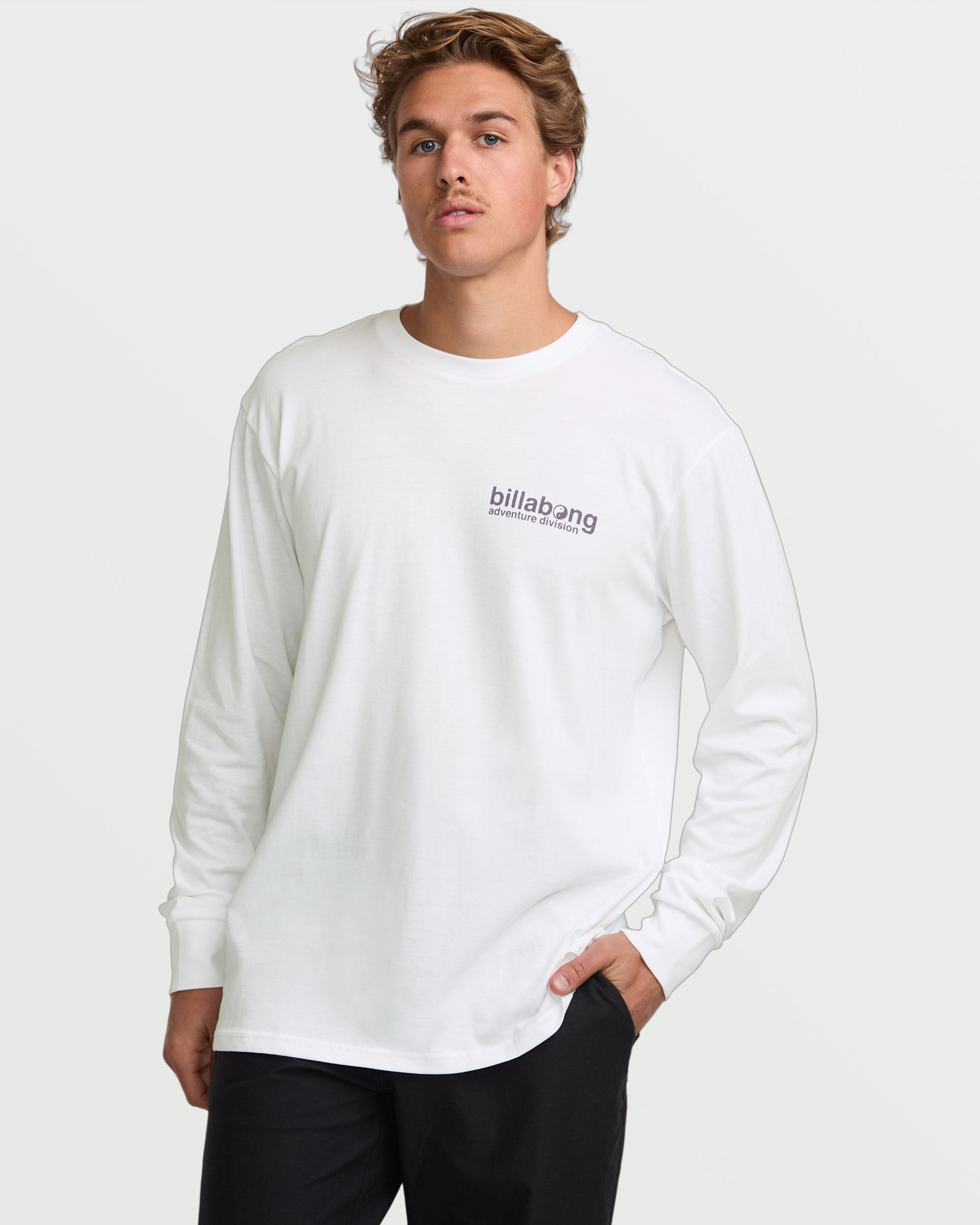 Grow A/Div Long Sleeve Tee - White - Image 2