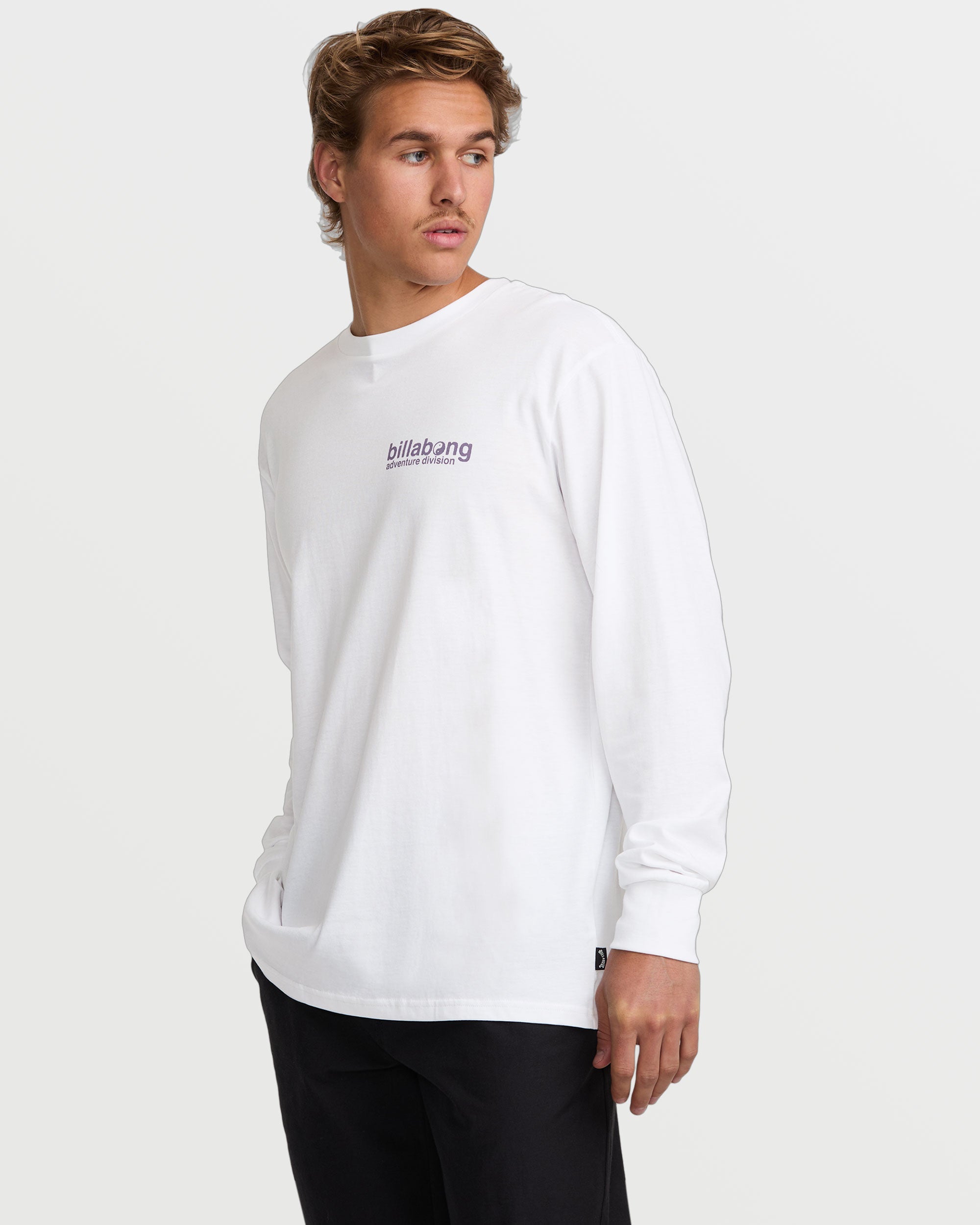 Grow A/Div Long Sleeve Tee - White - Image 3
