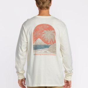 Coastal Range A/Div Long Sleeve T-Shirt - Off White