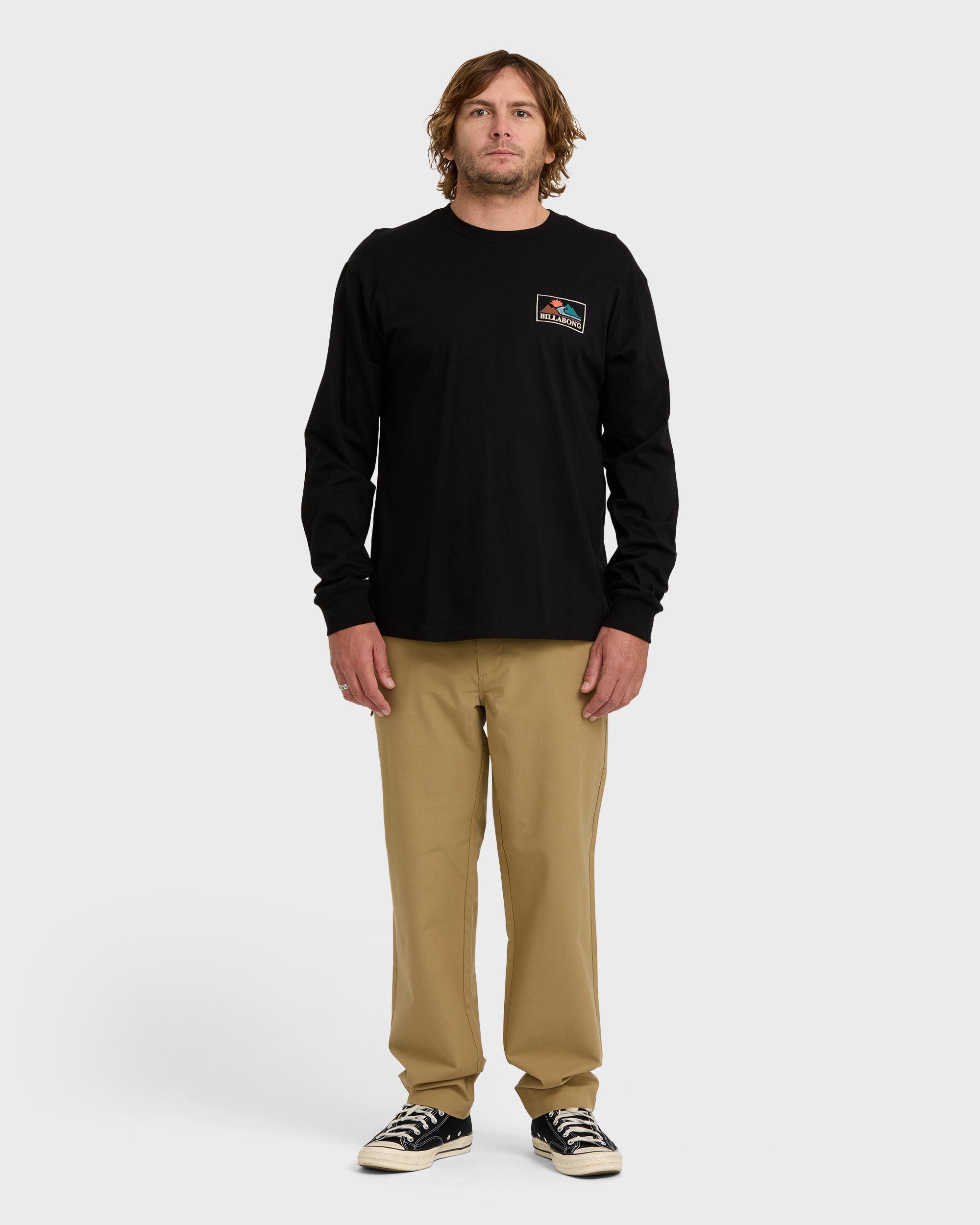 A/Div Range Long Sleeve T-Shirt - Black - Image 4