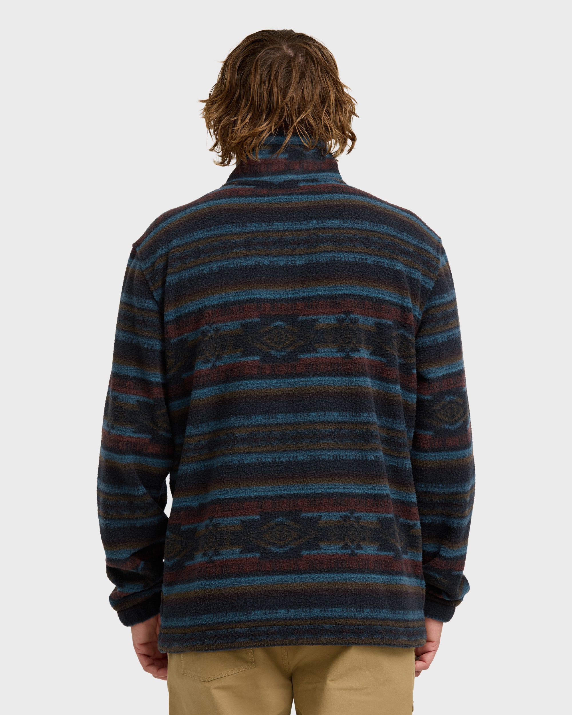 Boundary Mock Sweatshirt - Dark Navy - Image 5